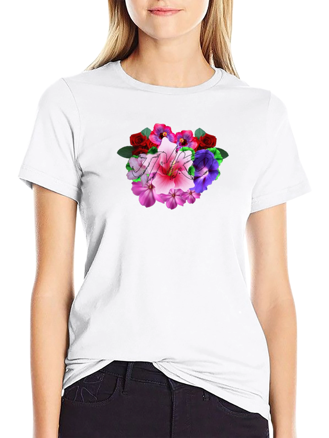 Floral T-Shirt - Stylish and Comfortable