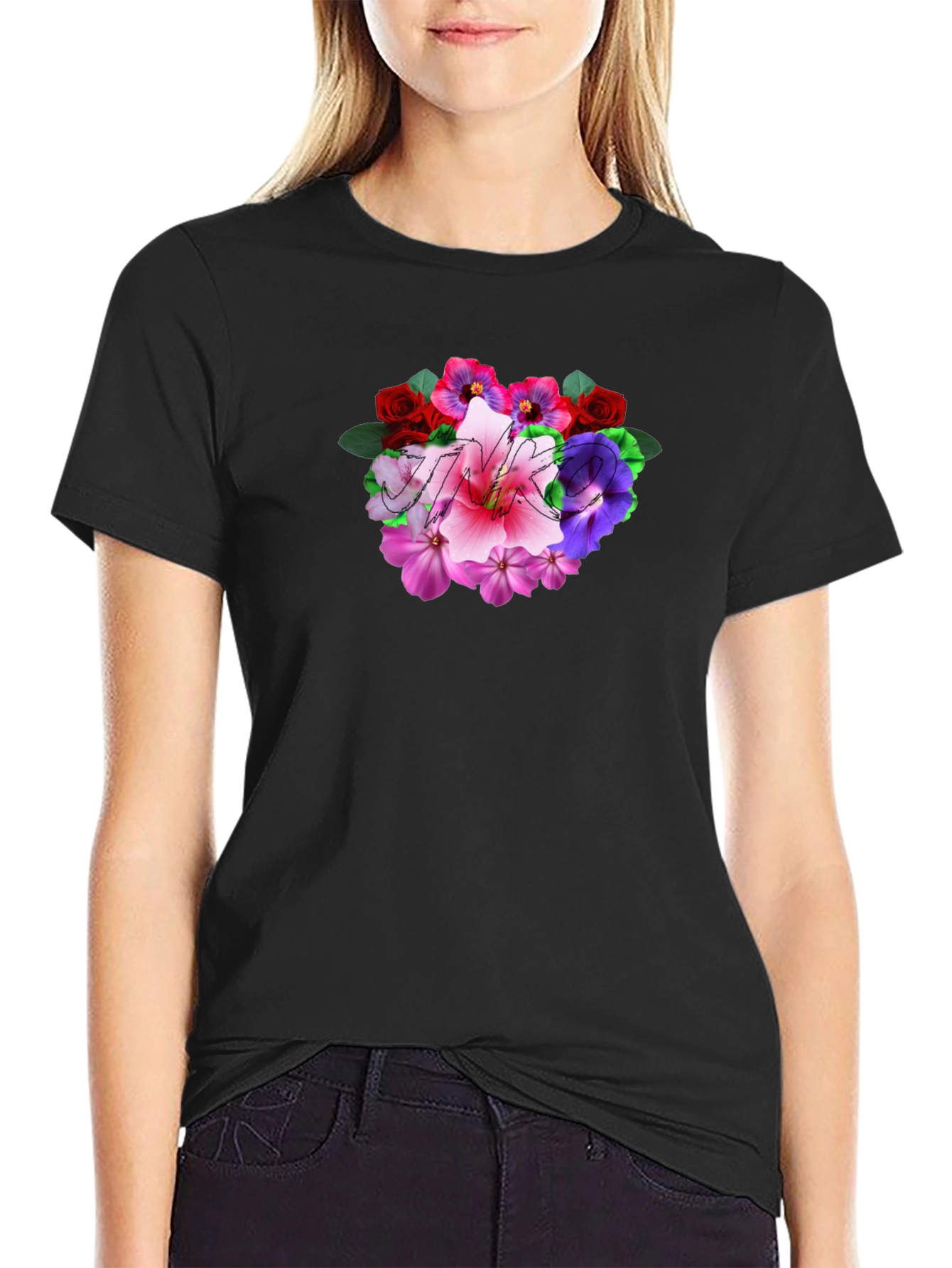 Floral T-Shirt - Stylish and Comfortable