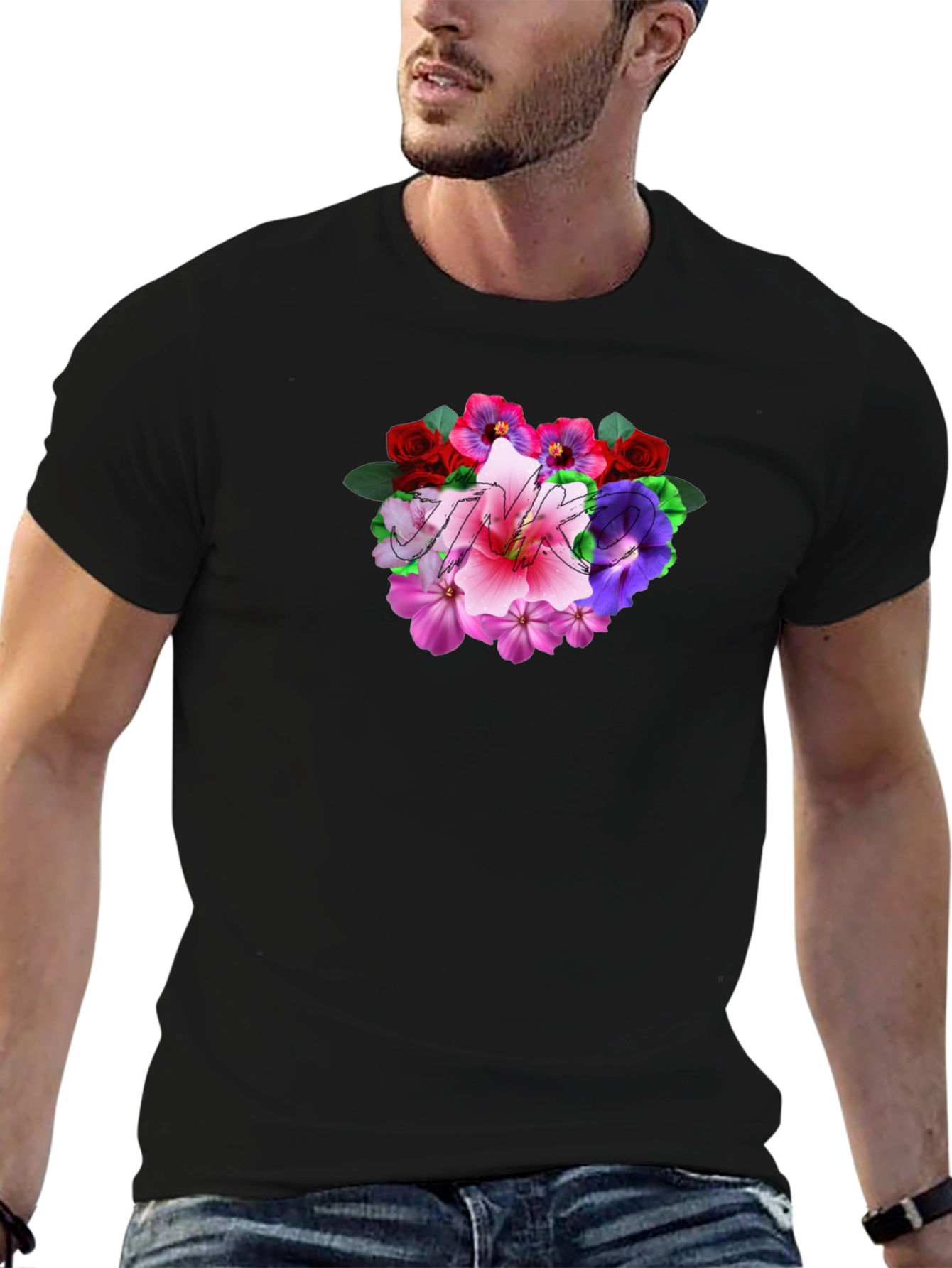 Floral T-Shirt - Stylish and Comfortable