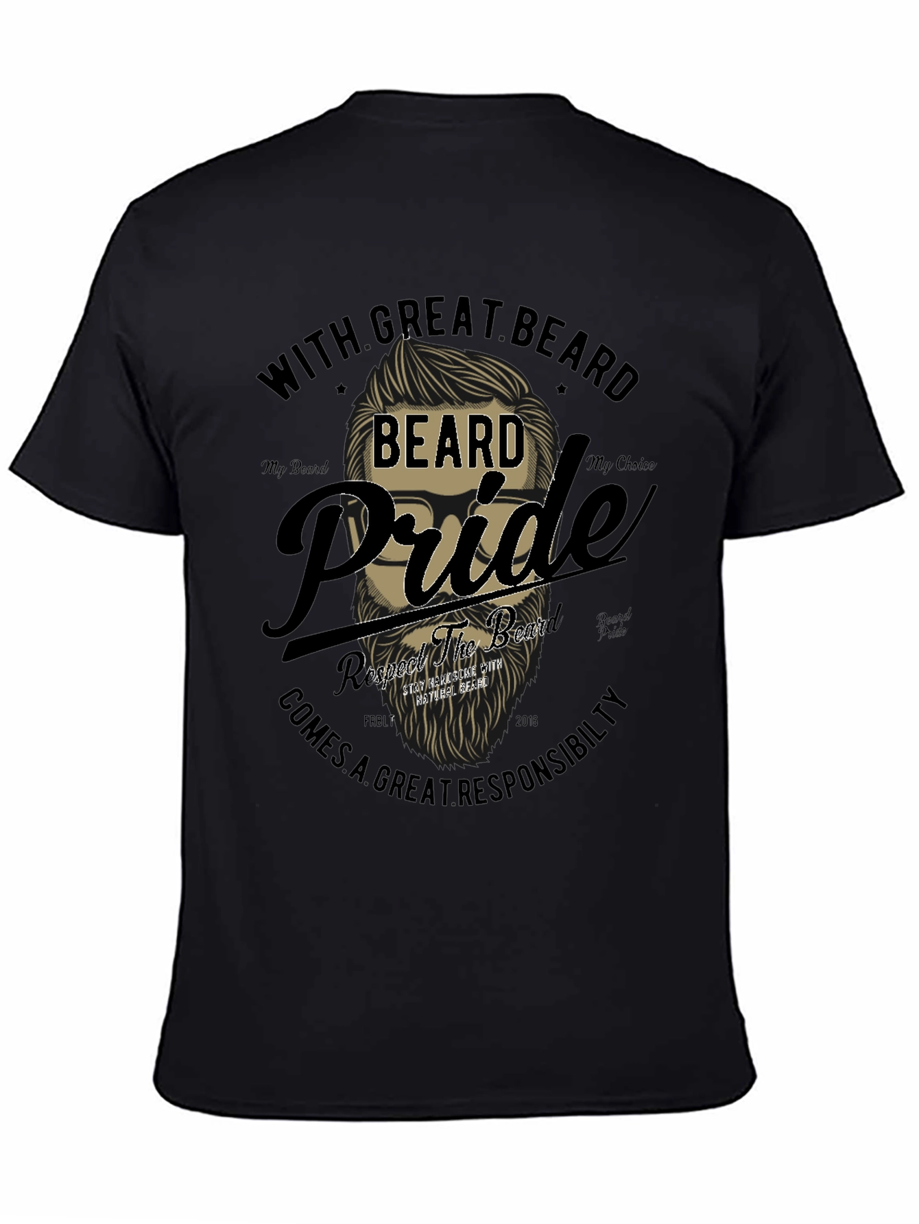 Beard Pride Graphic Tee - Mens