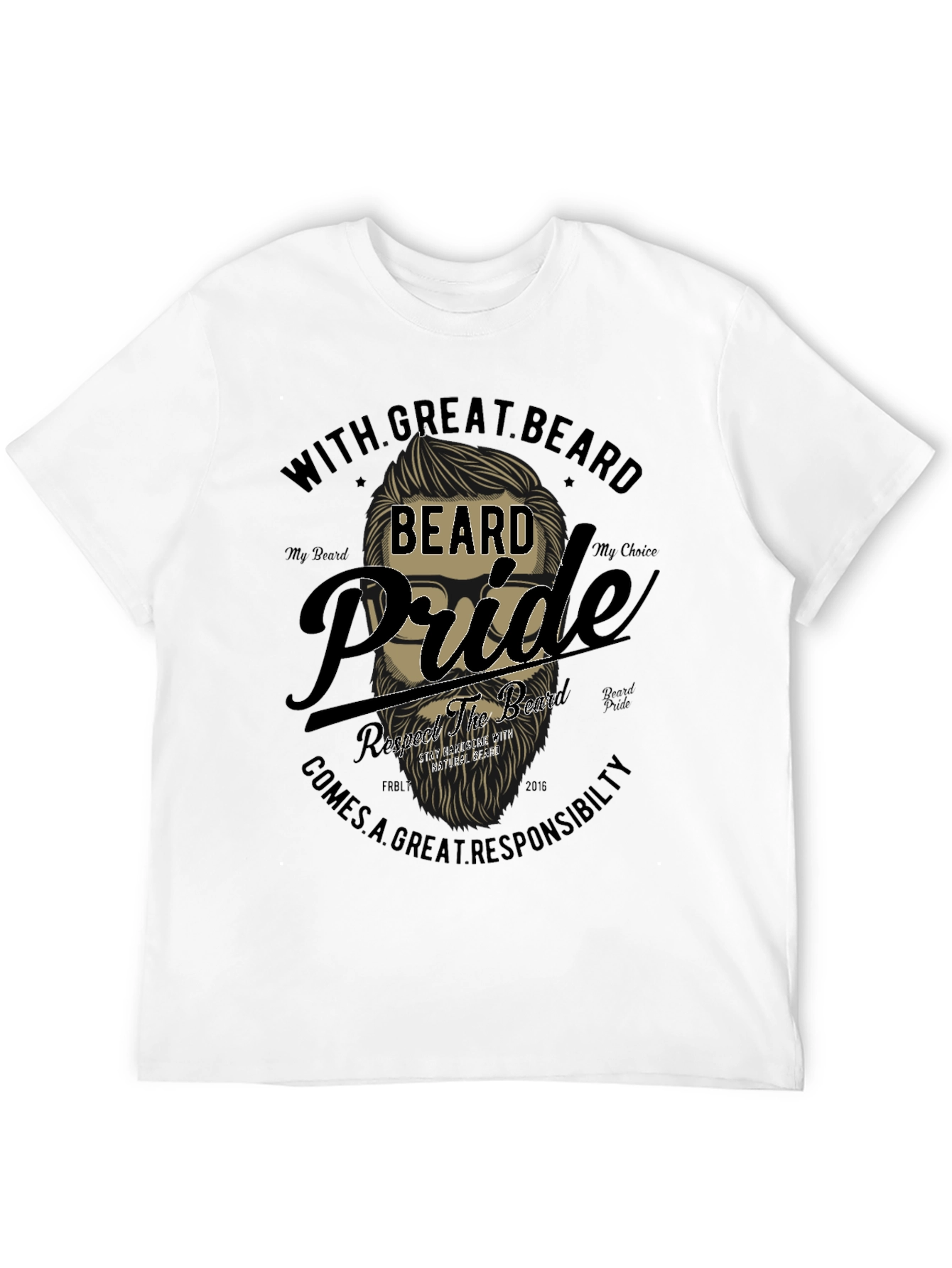 Beard Pride Graphic Tee - Mens