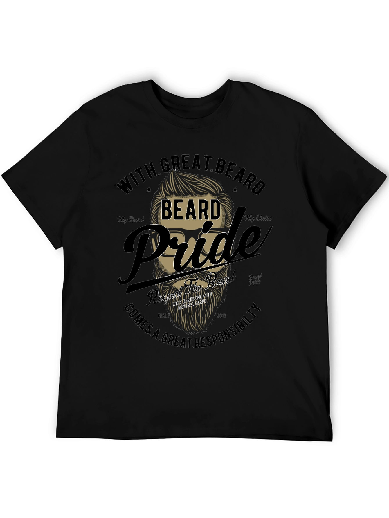 Beard Pride Graphic Tee - Mens