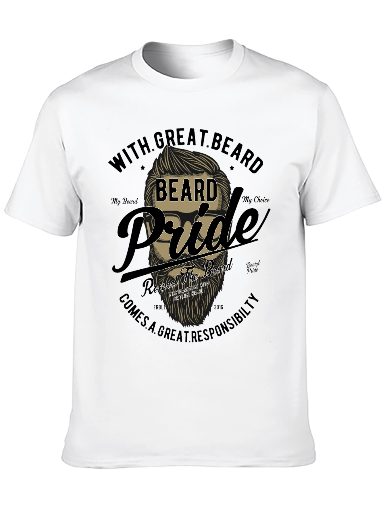 Beard Pride Graphic Tee - Mens