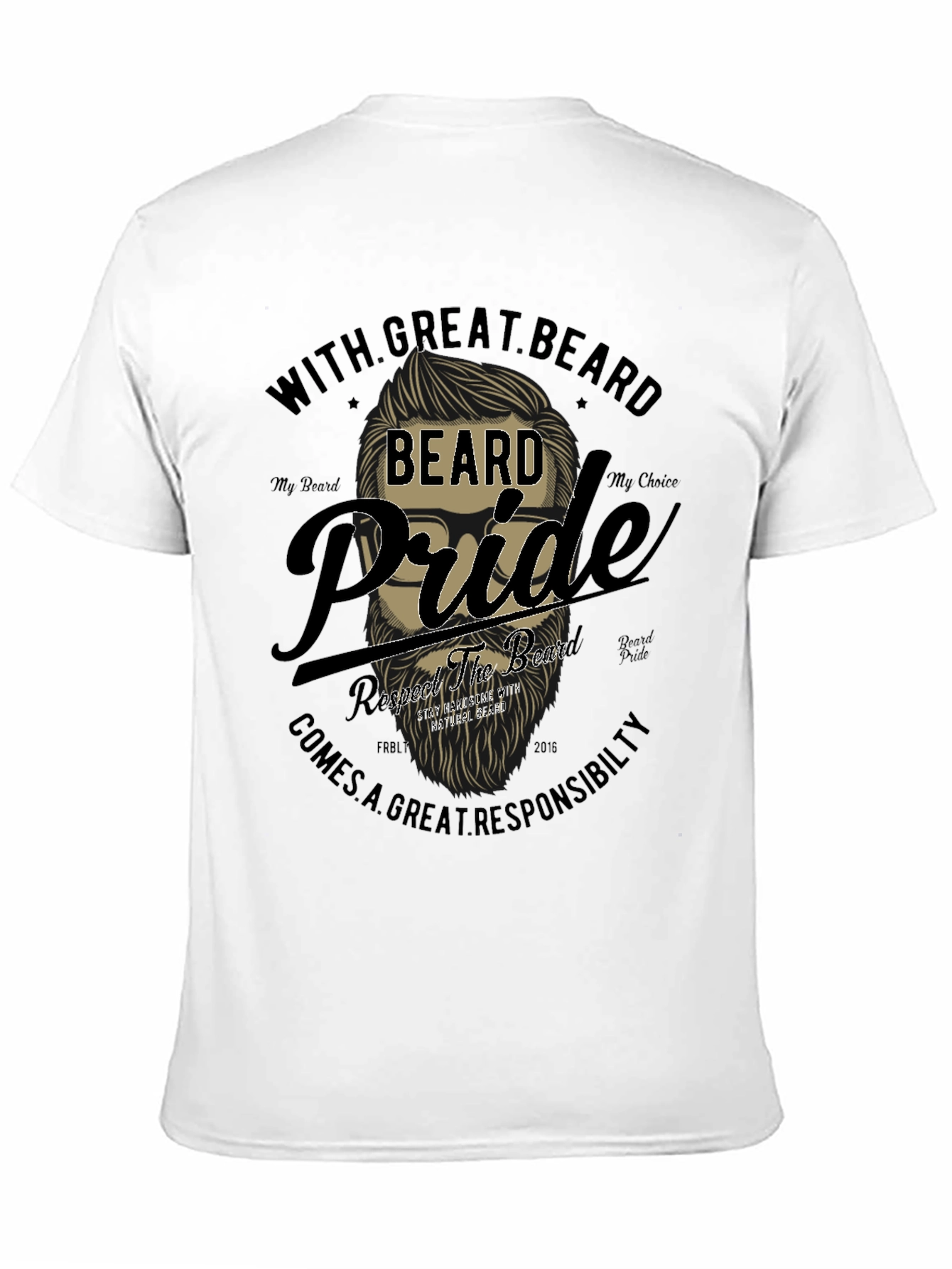 Beard Pride Graphic Tee - Mens