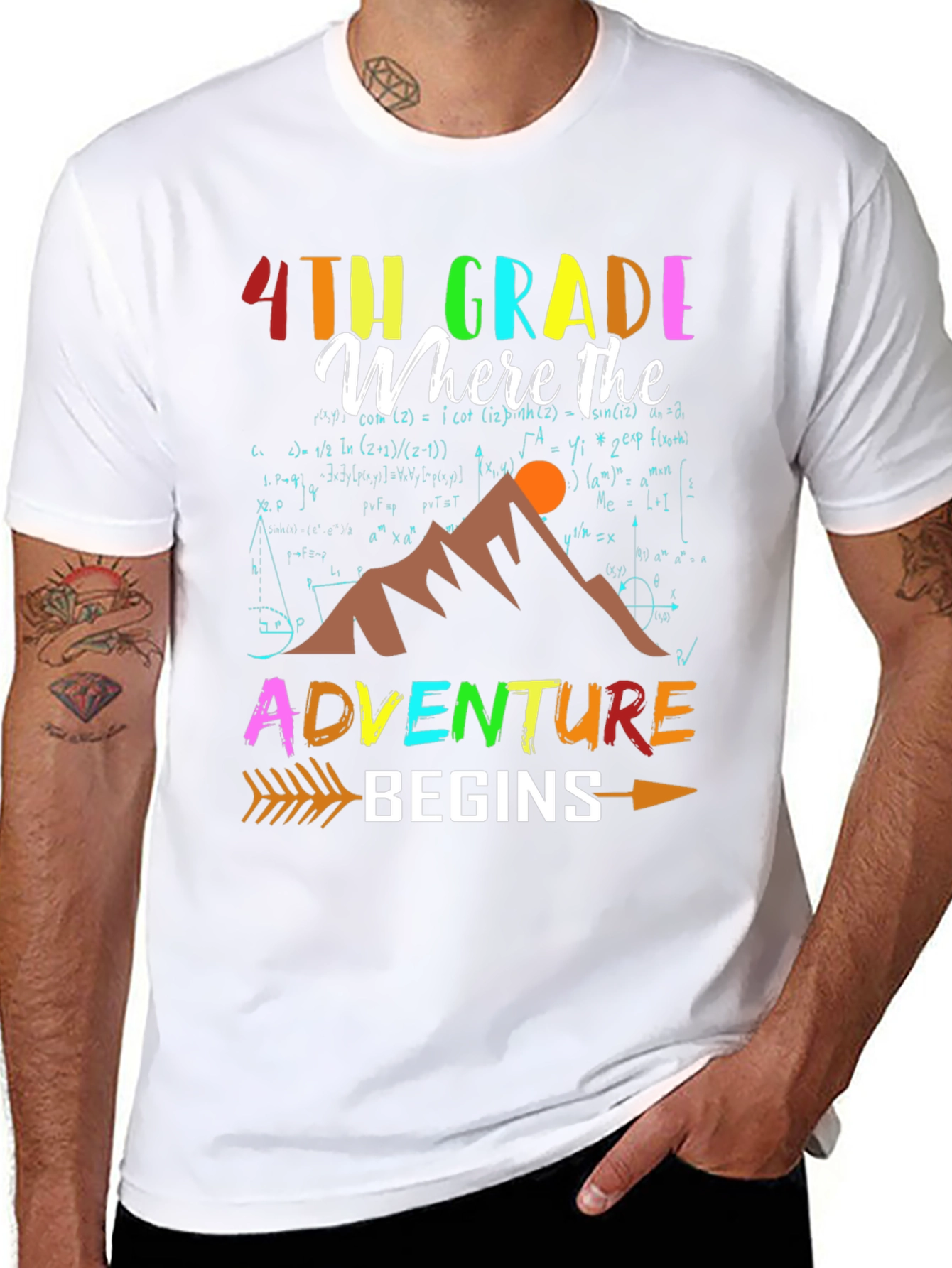 4th Grade Adventure Begins Graphic Tee