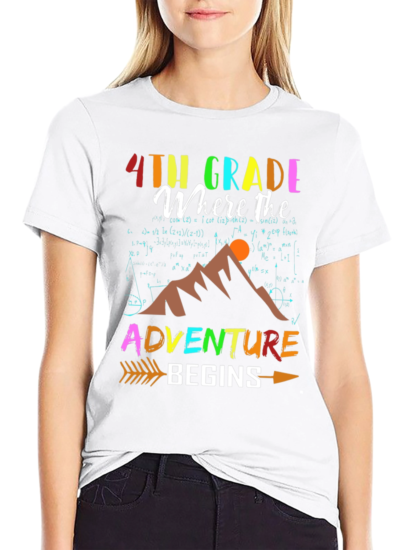 4th Grade Adventure Begins Graphic Tee