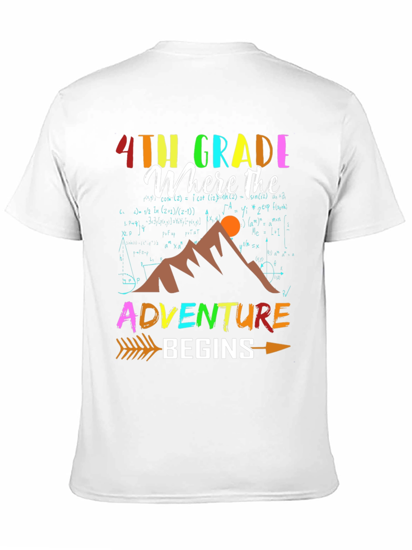 4th Grade Adventure Begins Graphic Tee