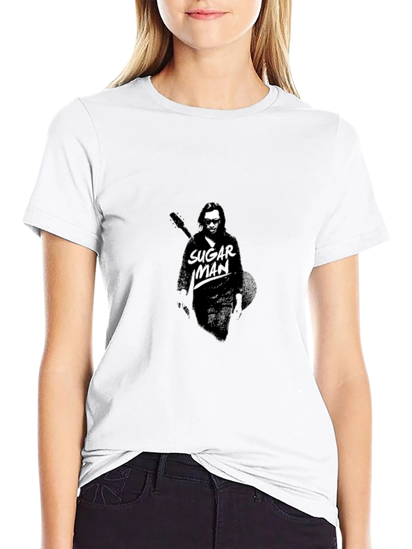 Sugar Man T-Shirt - Black Graphic Tee