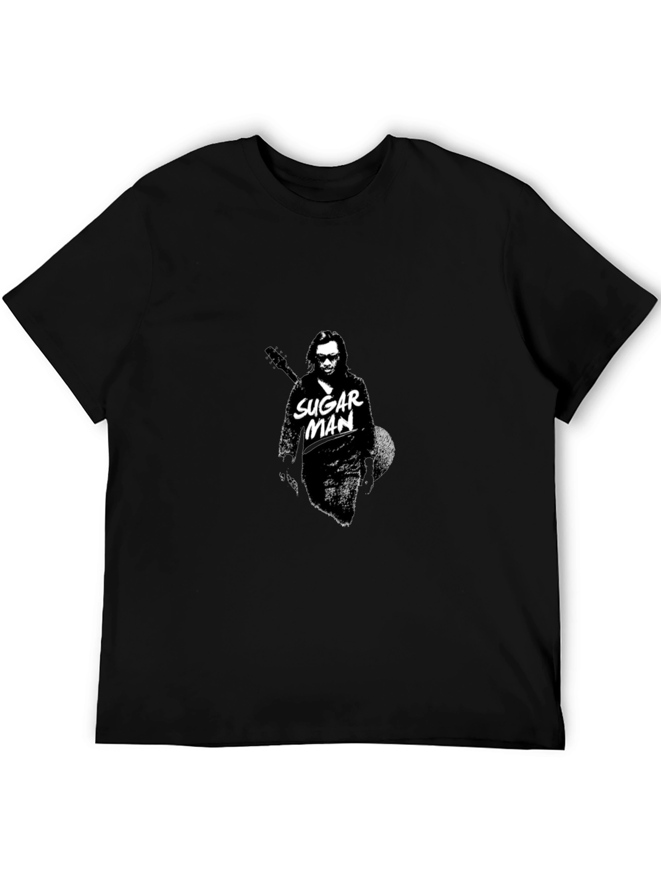 Sugar Man T-Shirt - Black Graphic Tee