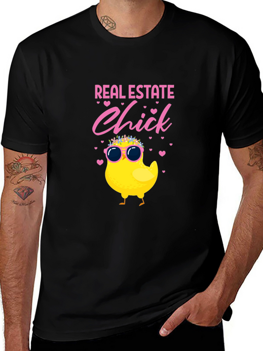 Real Estate Chick T-Shirt - Cute Realtor Apparel