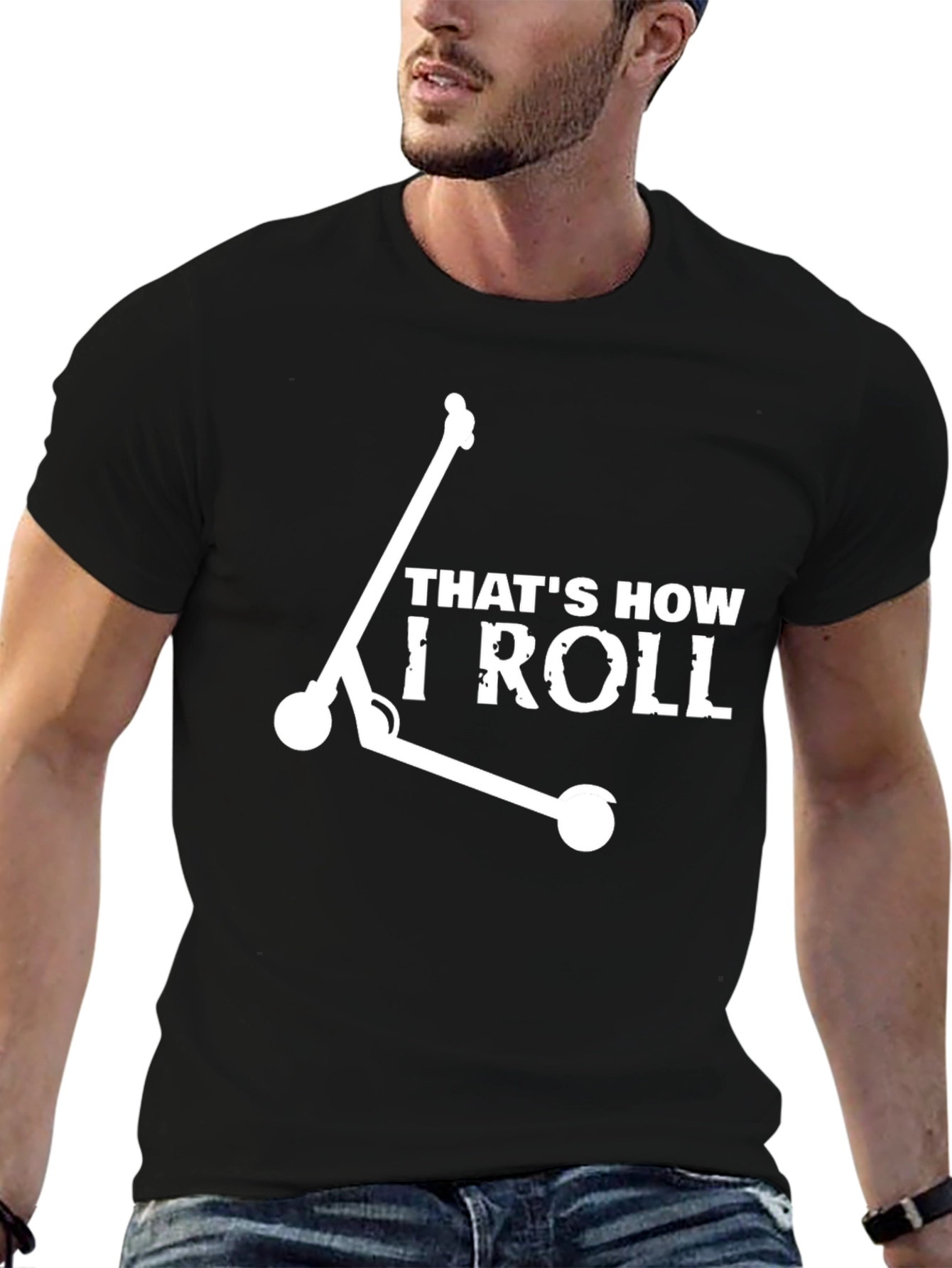 Thats How I Roll Scooter Graphic T-Shirt