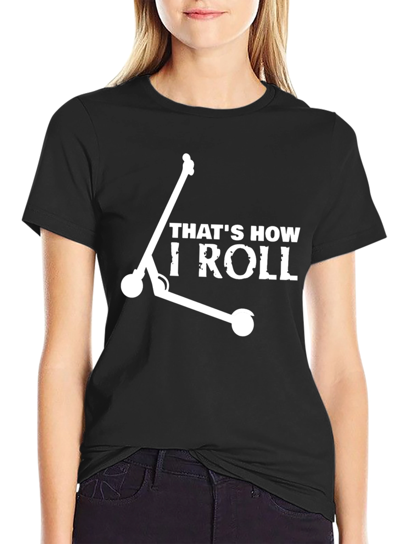 Thats How I Roll Scooter Graphic T-Shirt