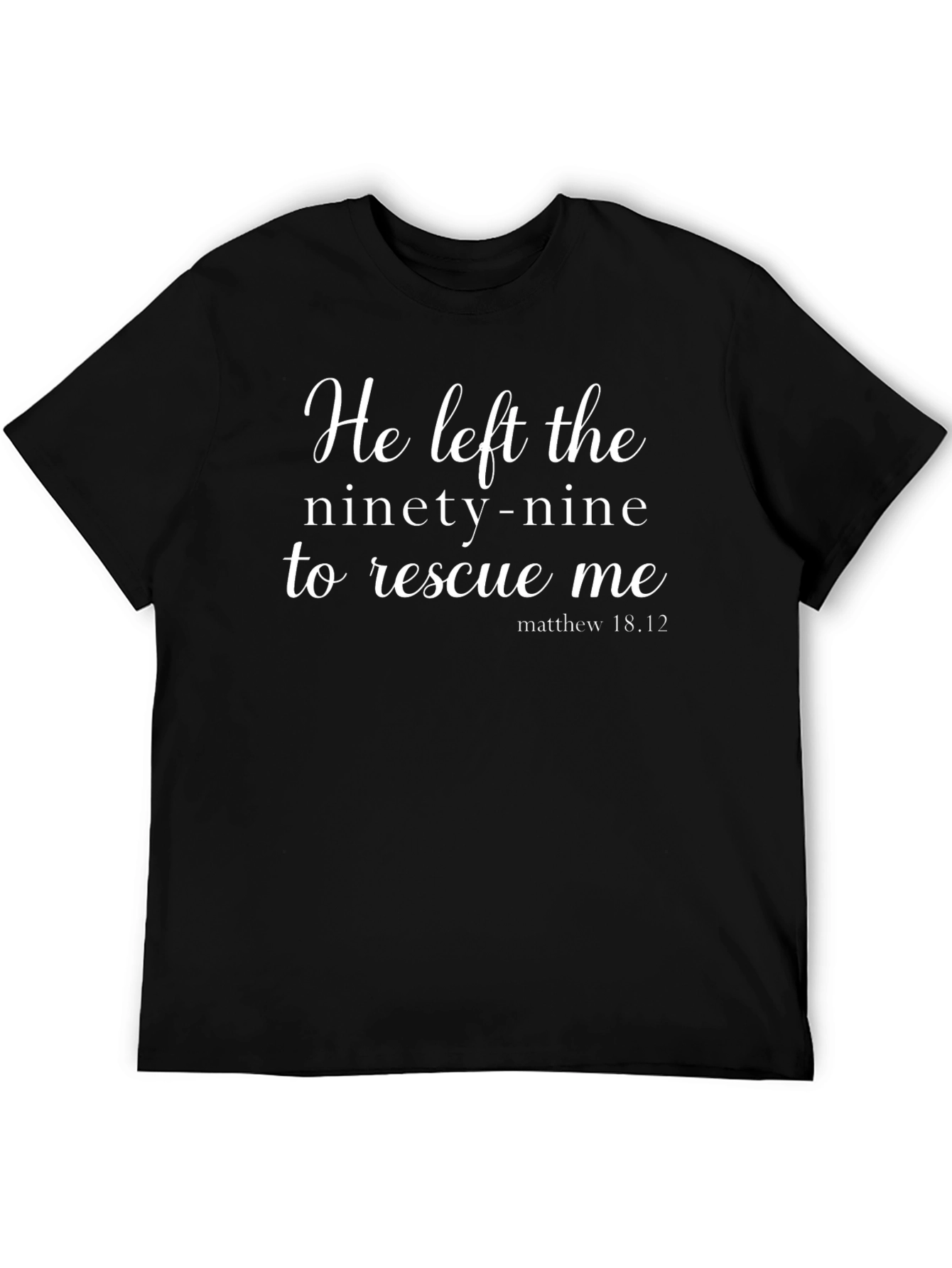 He Left the Ninety-Nine Graphic T-Shirt