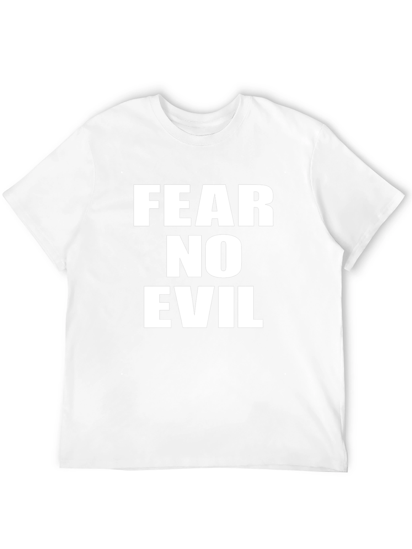 Fear No Evil Graphic T-Shirt - Black