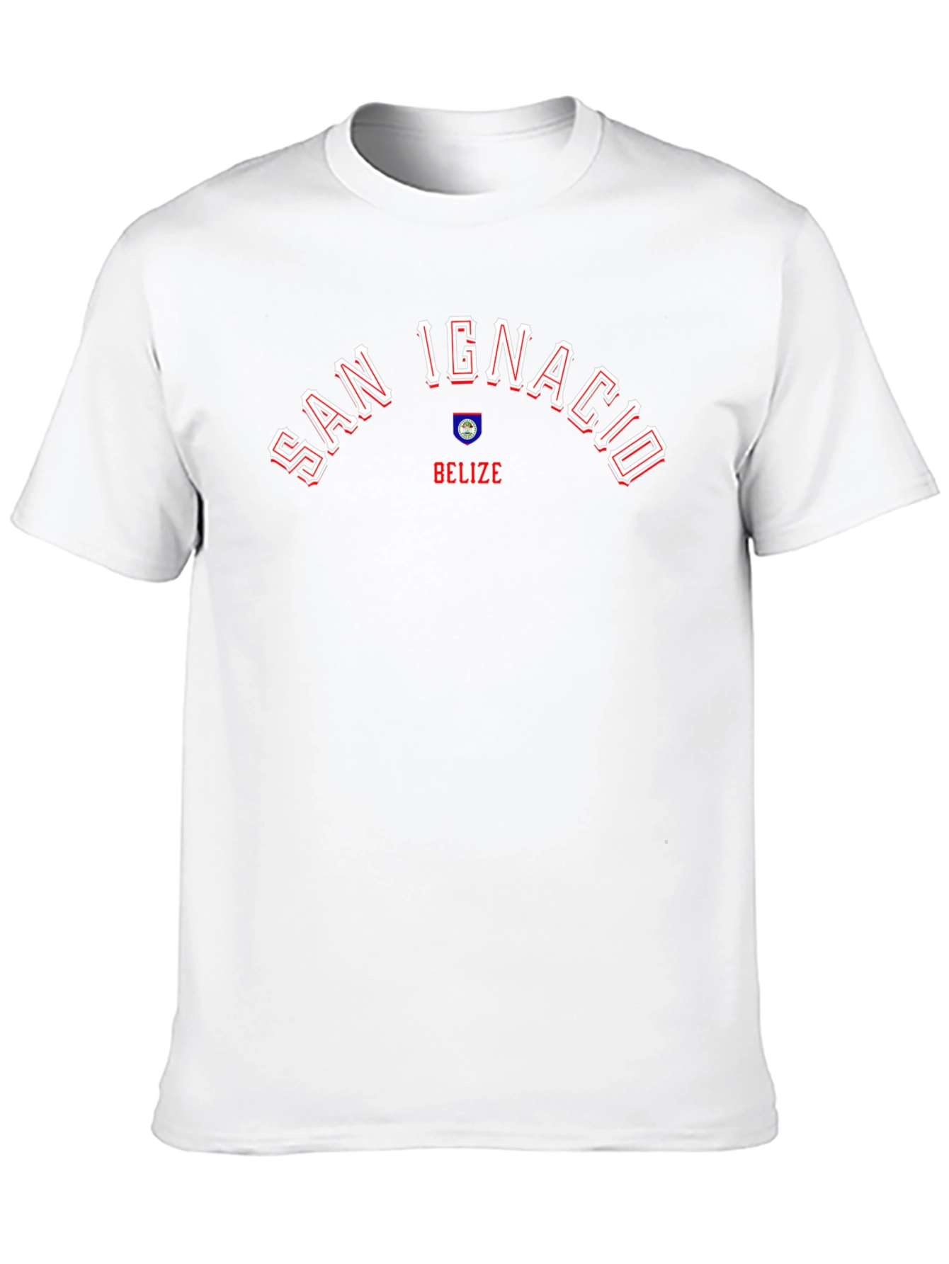 San Ignacio Belize T-Shirt - Black Graphic Tee