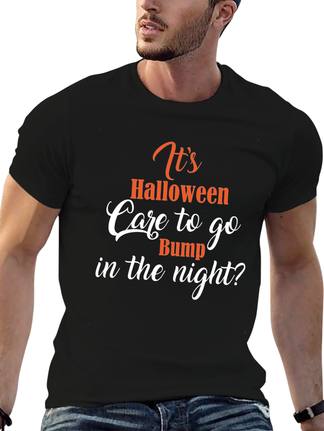 Halloween Tee: Care to go Bump in the Night?