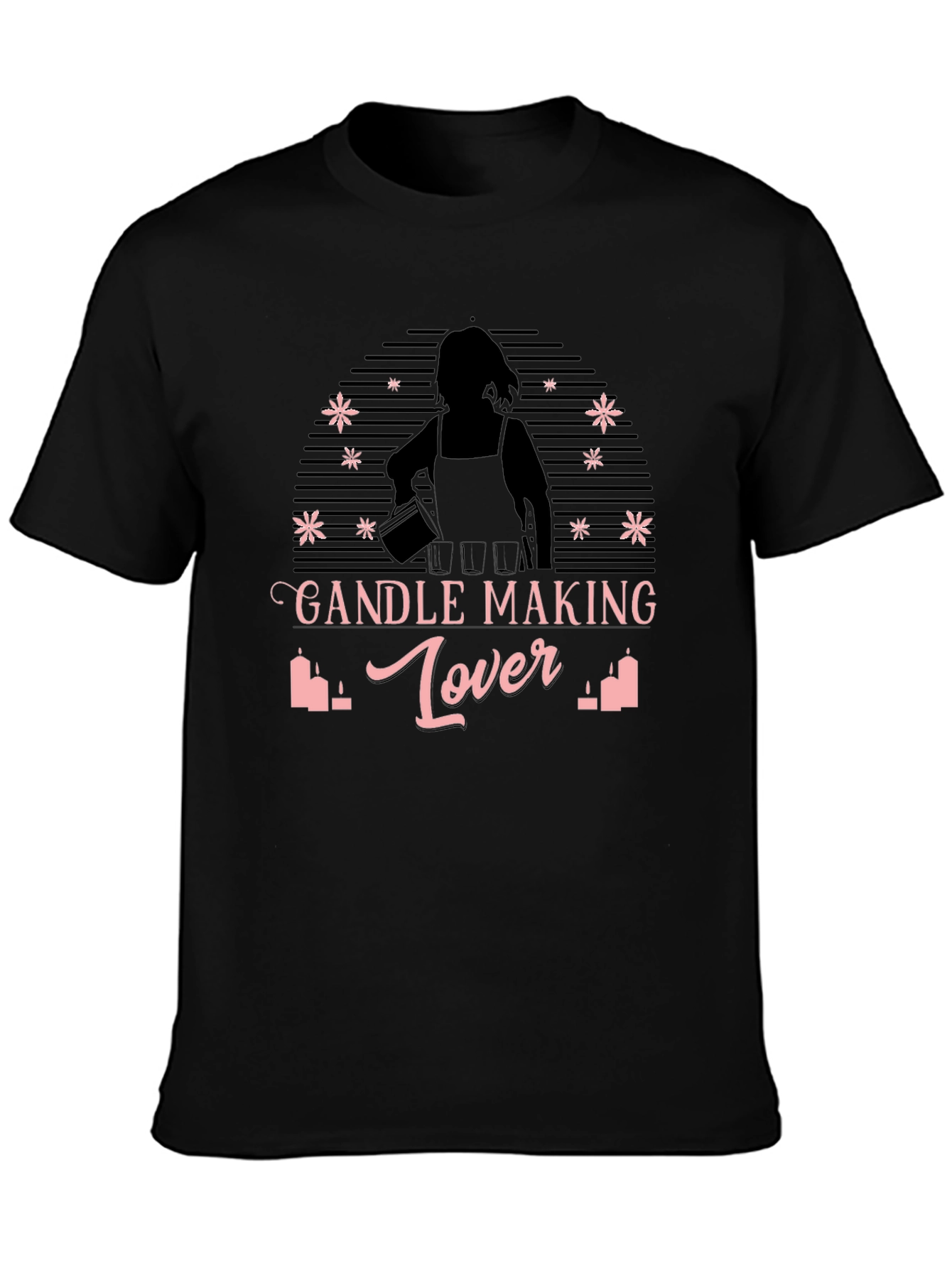 Candle Making Lover T-Shirt - Black