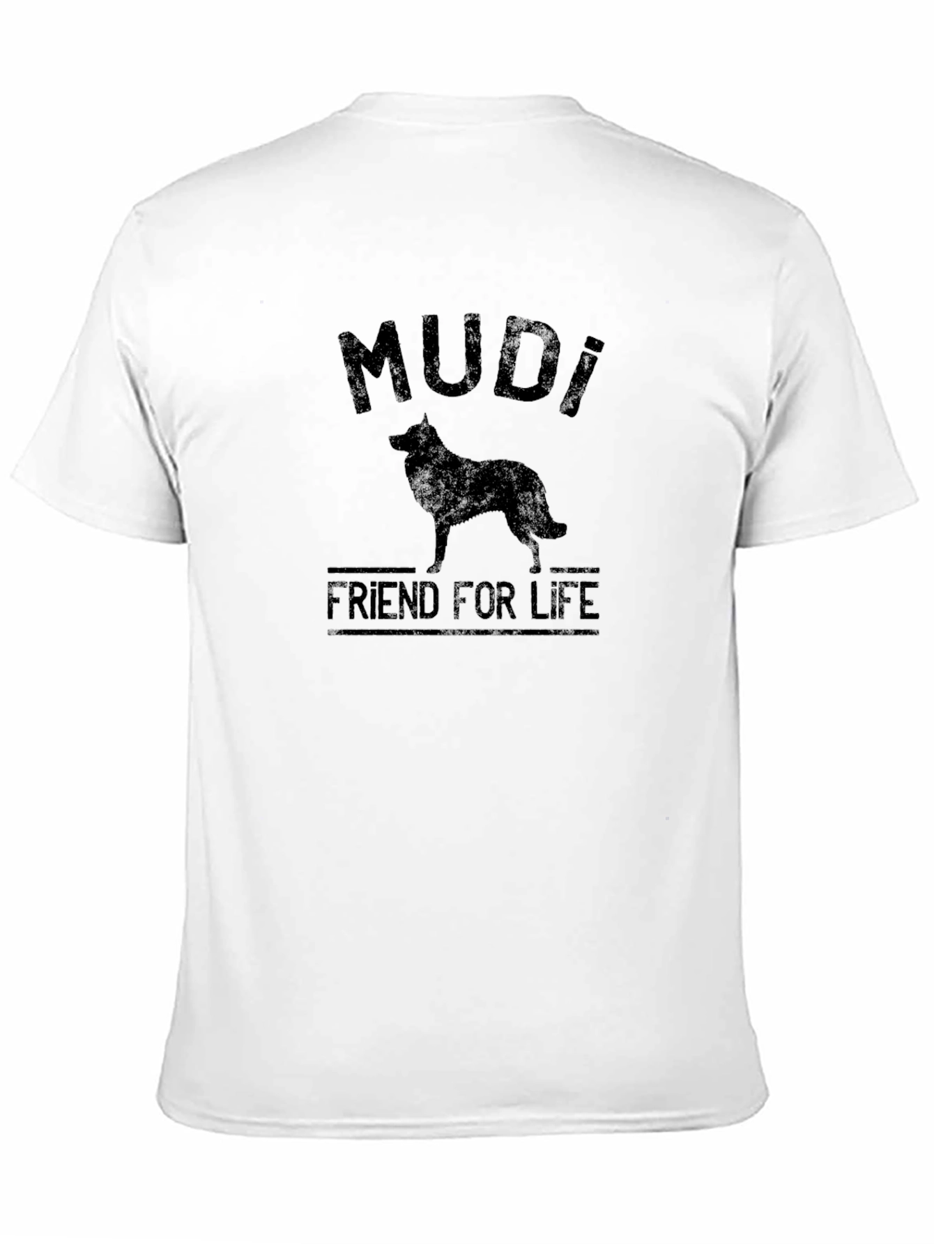 Mudi Dog Breed T-Shirt - Friend for Life