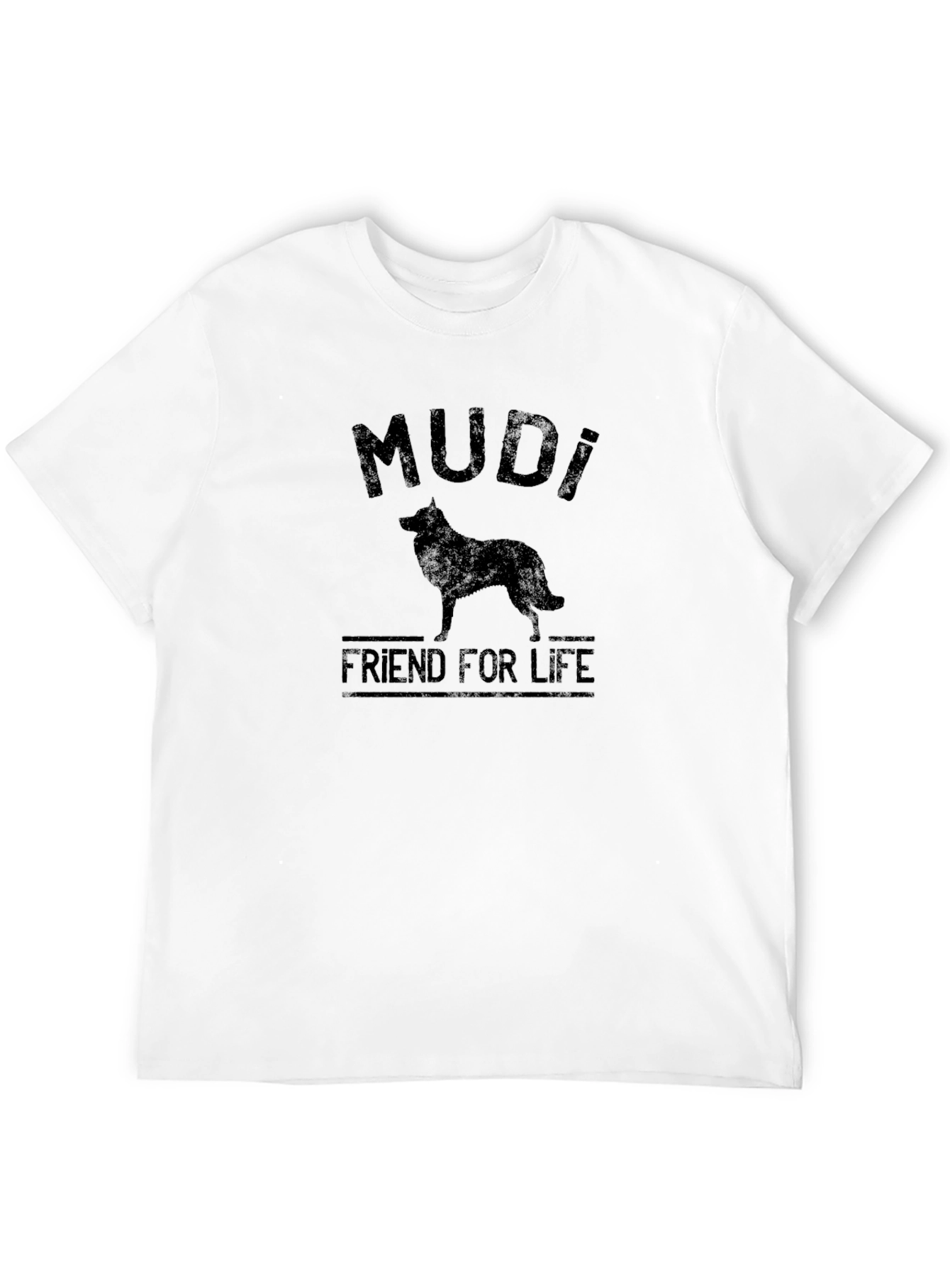 Mudi Dog Breed T-Shirt - Friend for Life