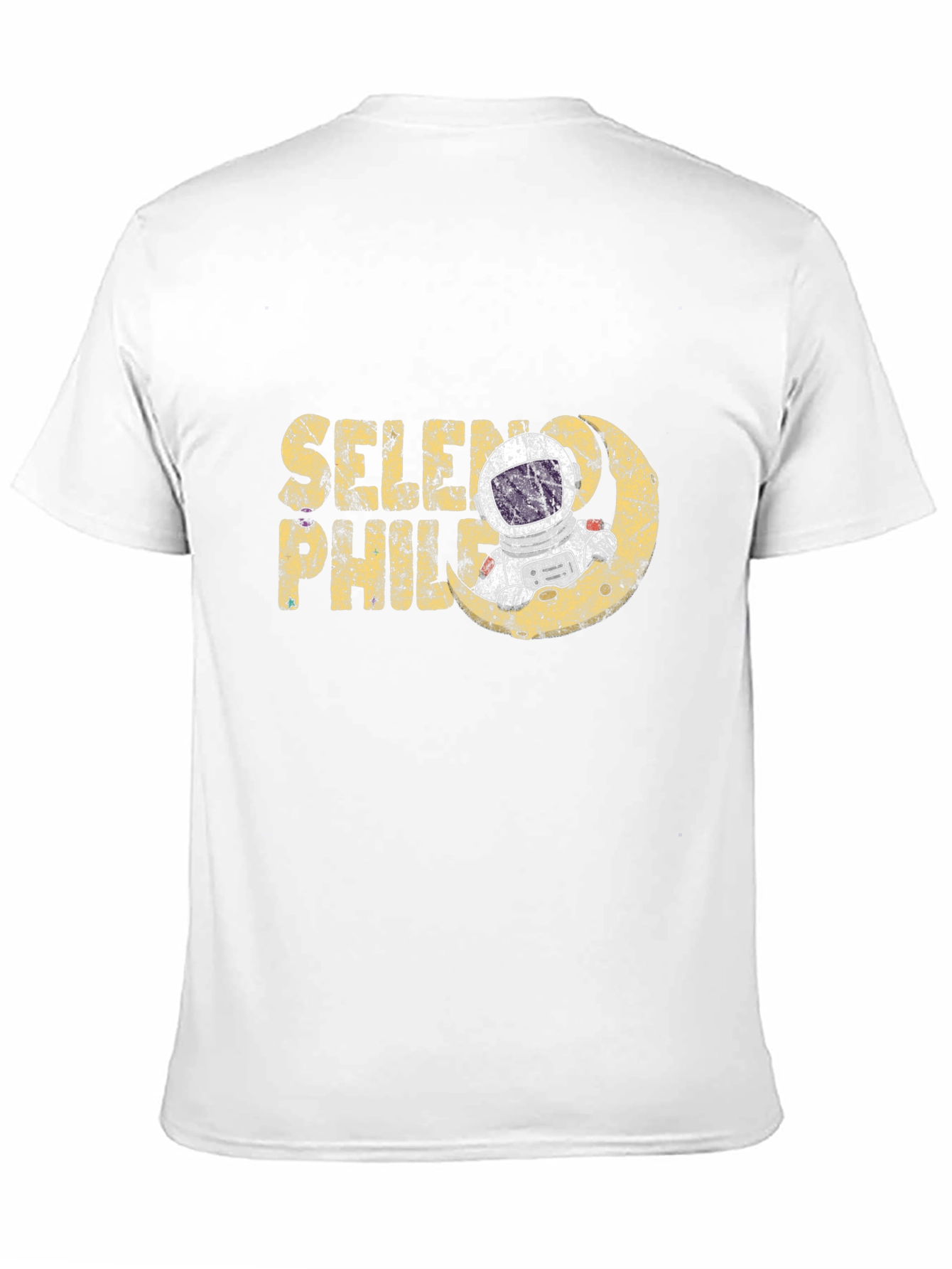 Seleno Philia Astronaut Graphic T-Shirt