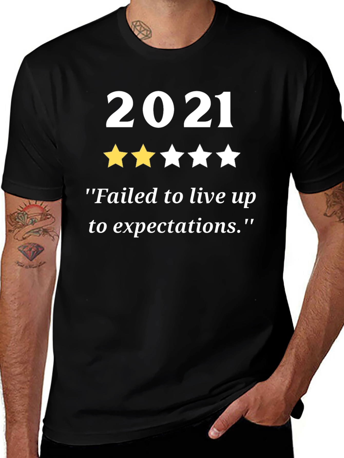 2021 Review T-Shirt - Funny Year in Review Tee