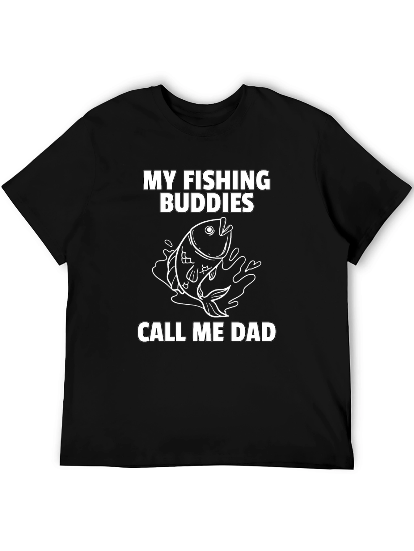 Fishing Buddies Dad T-Shirt - Angler Fathers Day Gift