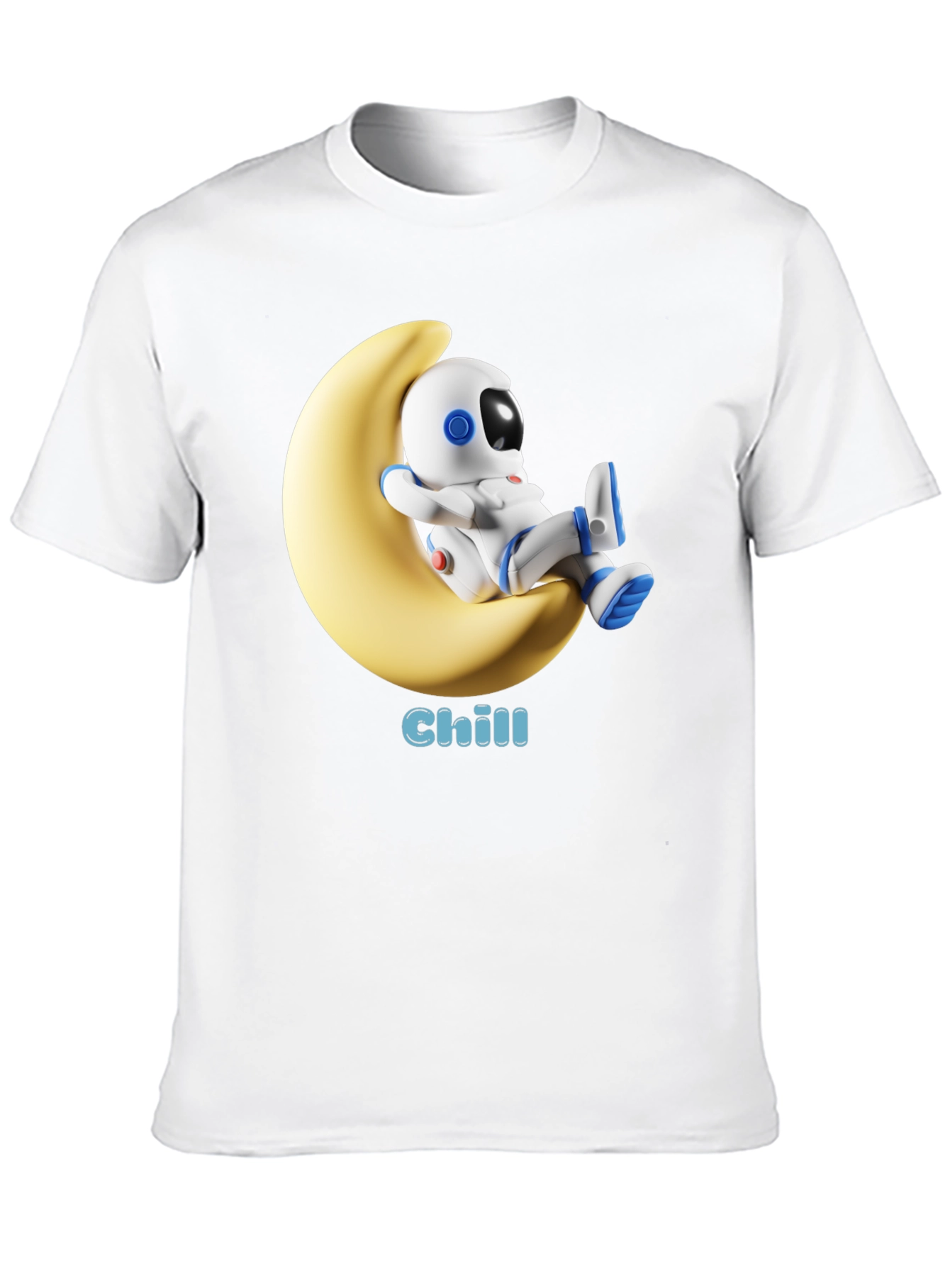 Chill Astronaut Moon T-Shirt