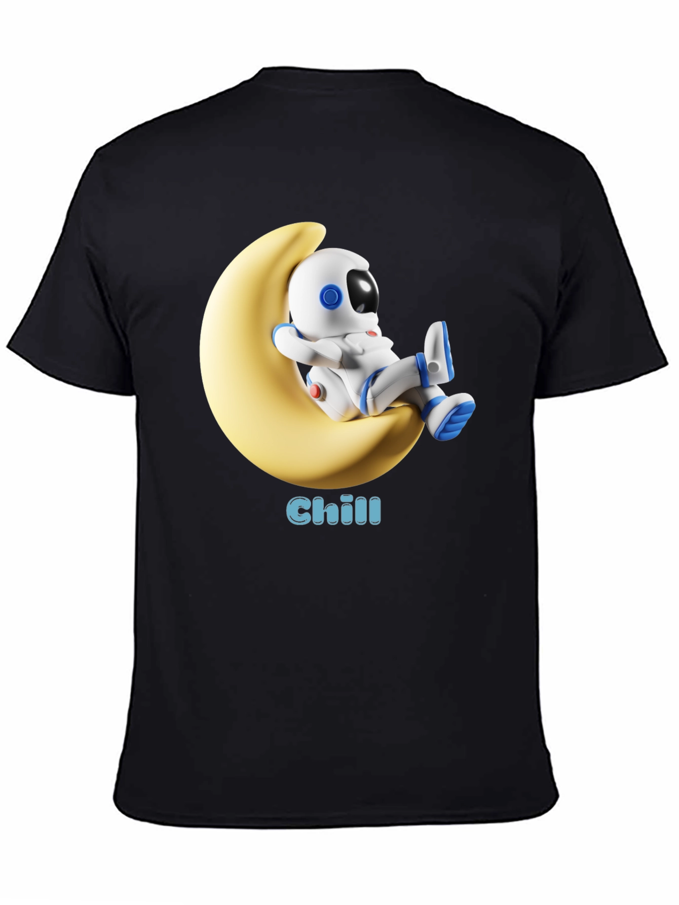 Chill Astronaut Moon T-Shirt