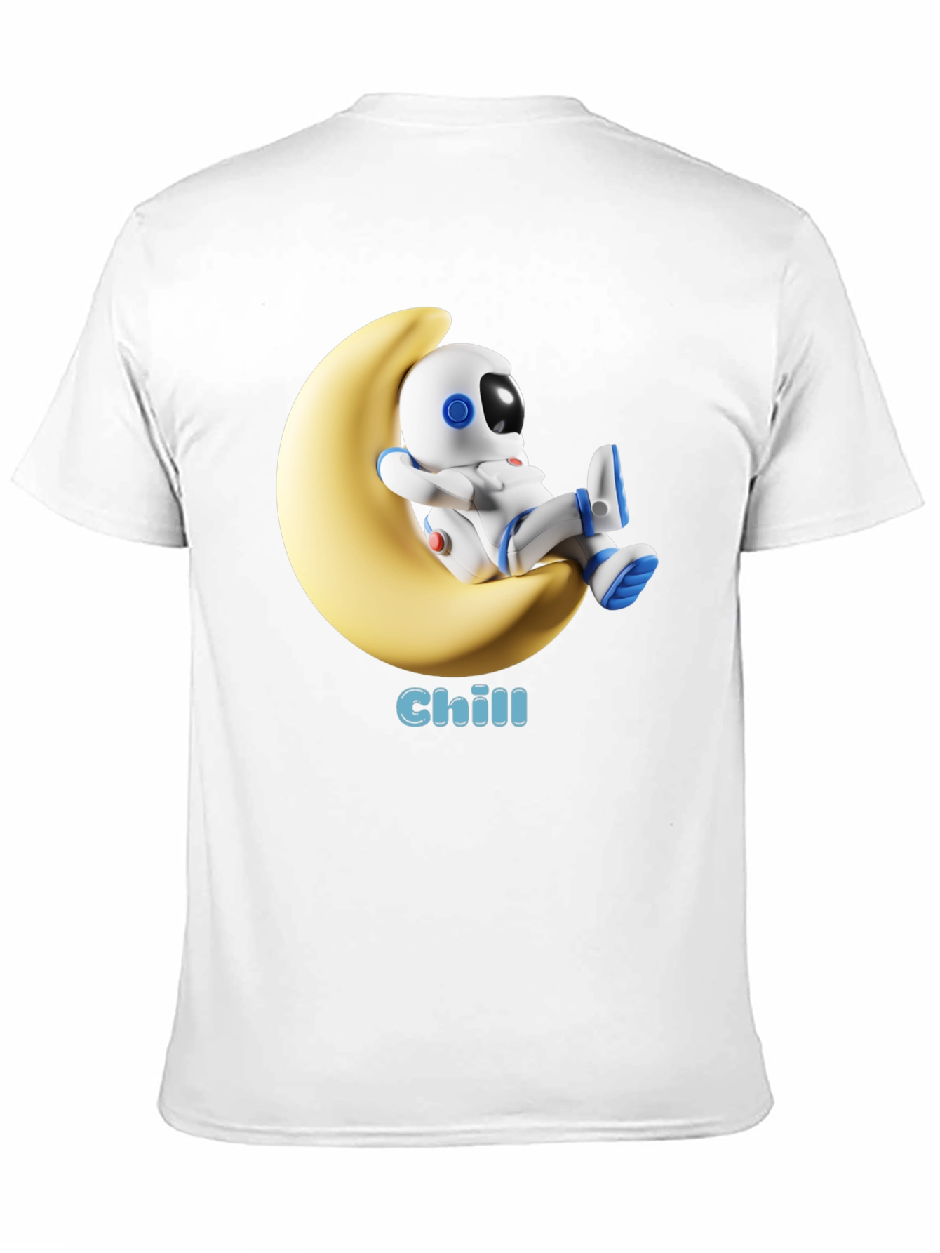Chill Astronaut Moon T-Shirt