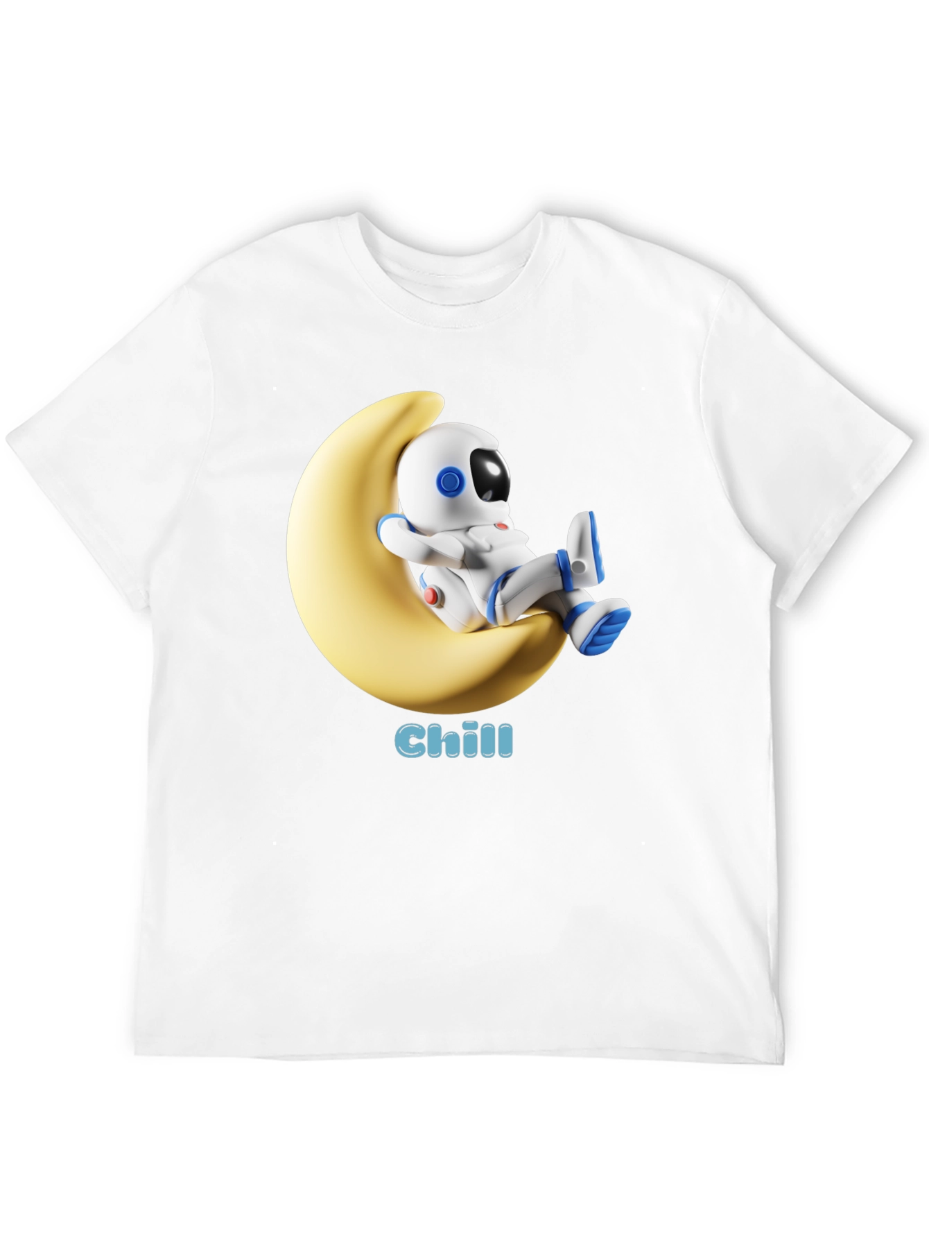 Chill Astronaut Moon T-Shirt