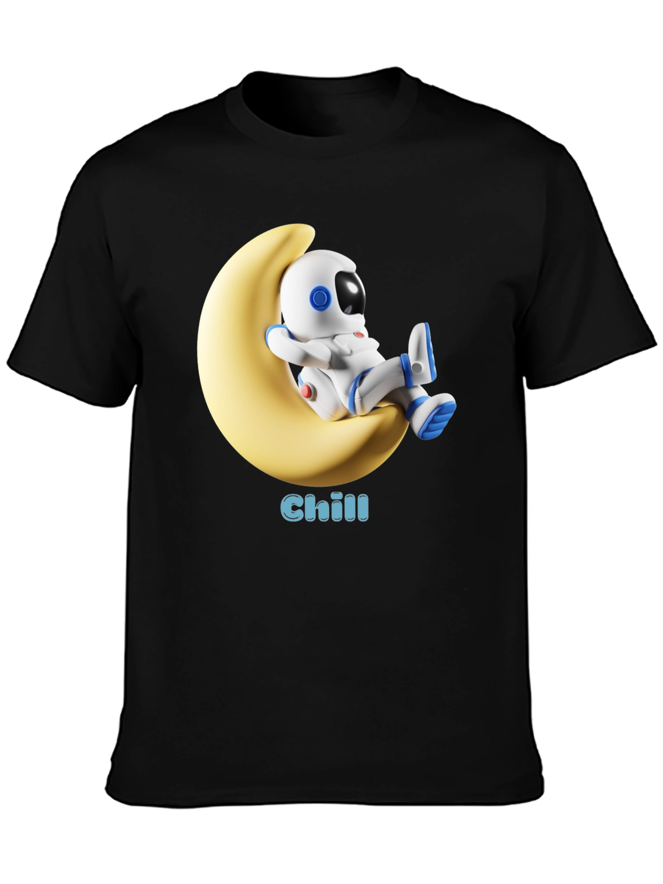 Chill Astronaut Moon T-Shirt