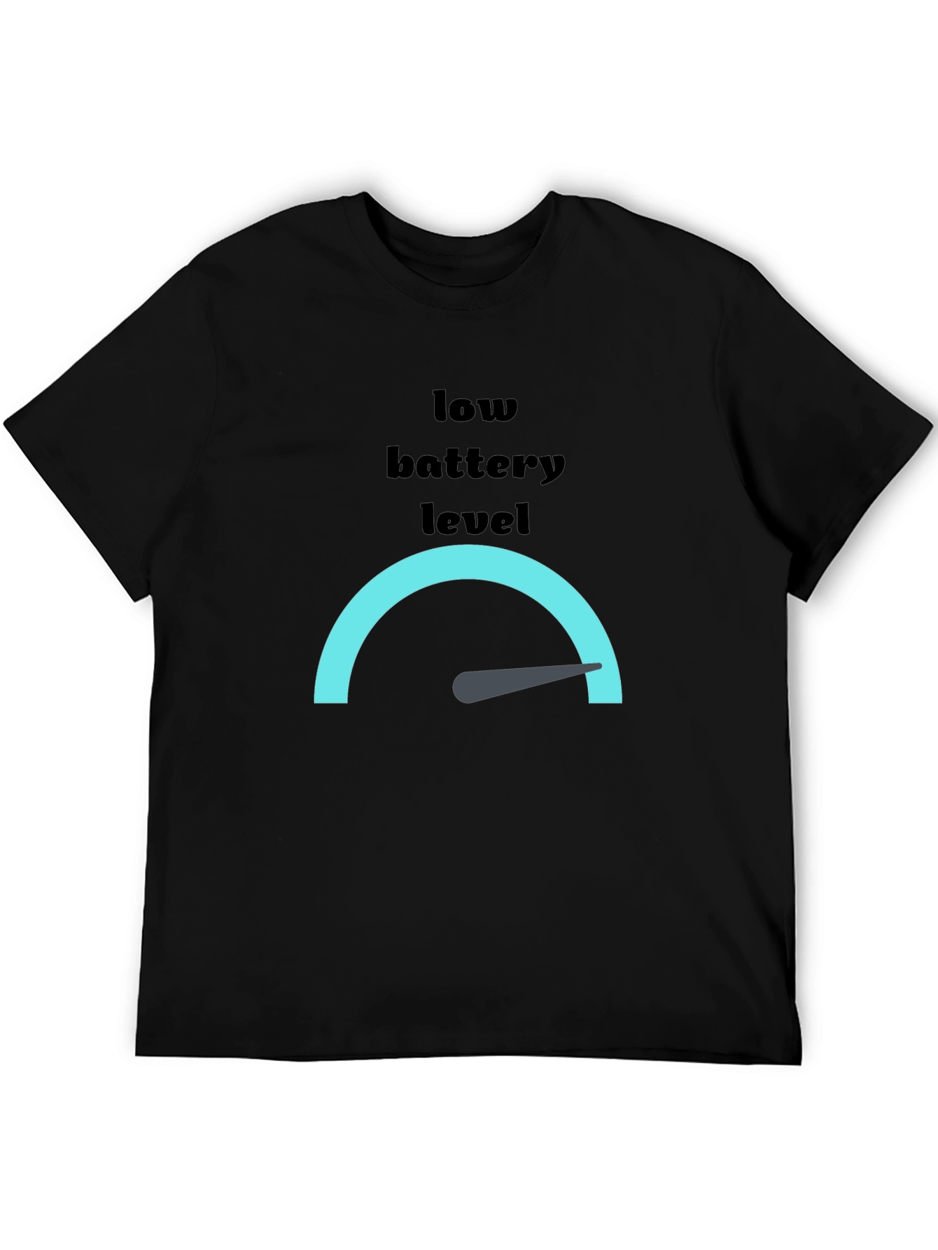 Low Battery Level Graphic Tee