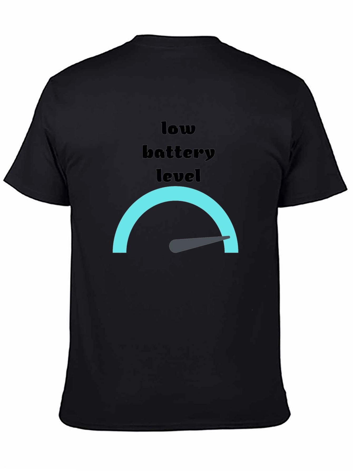 Low Battery Level Graphic Tee
