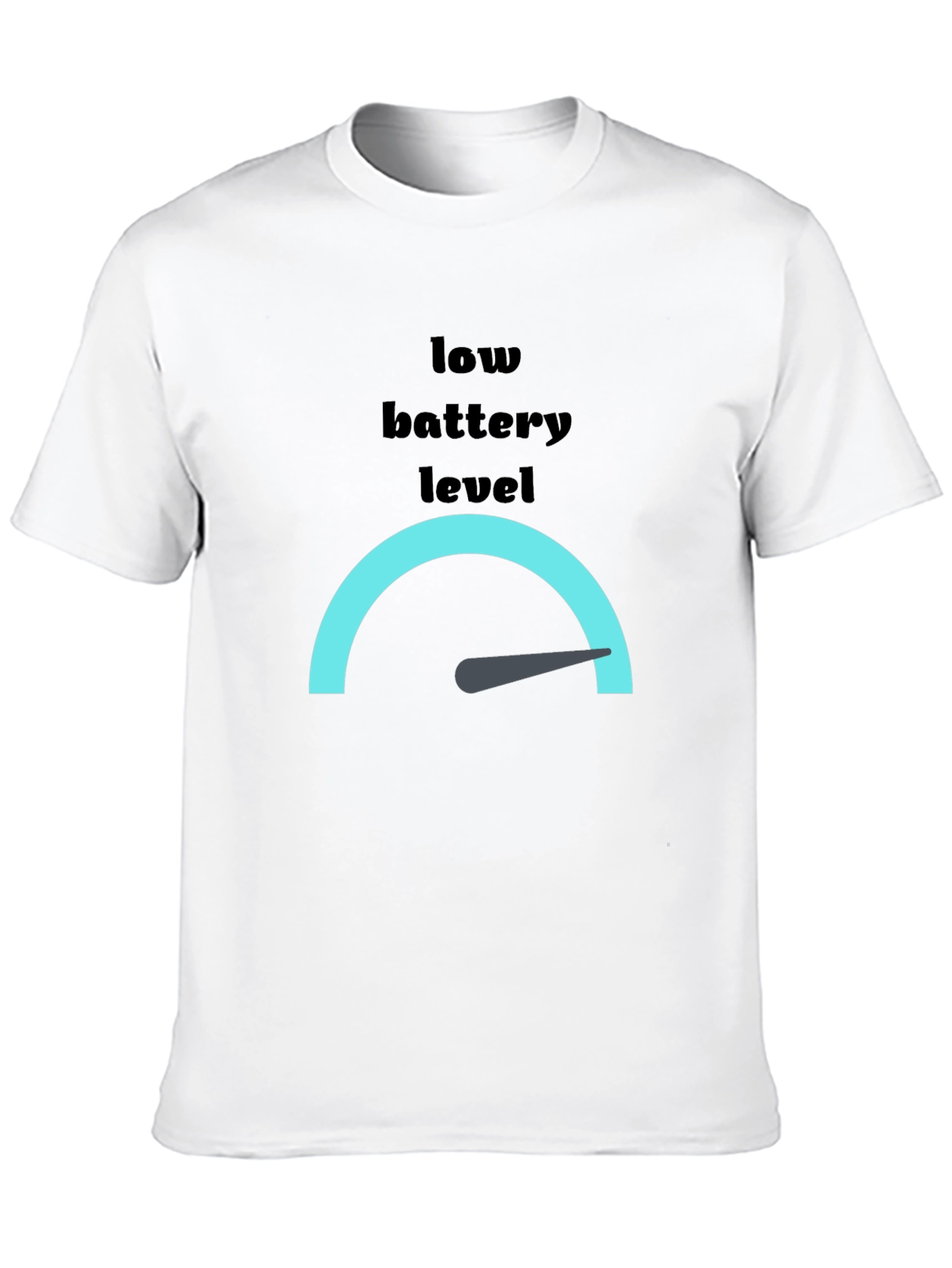 Low Battery Level Graphic Tee