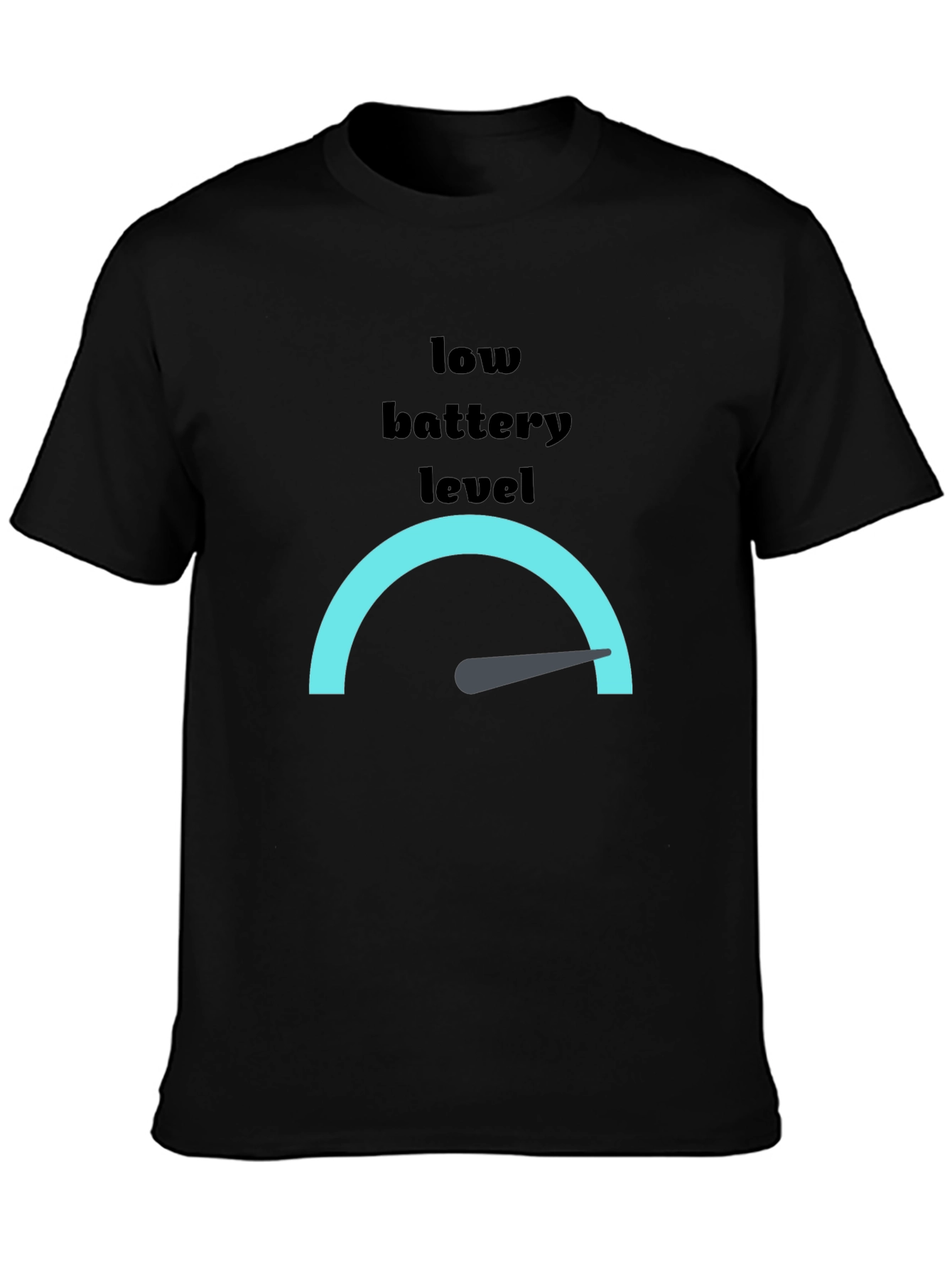 Low Battery Level Graphic Tee