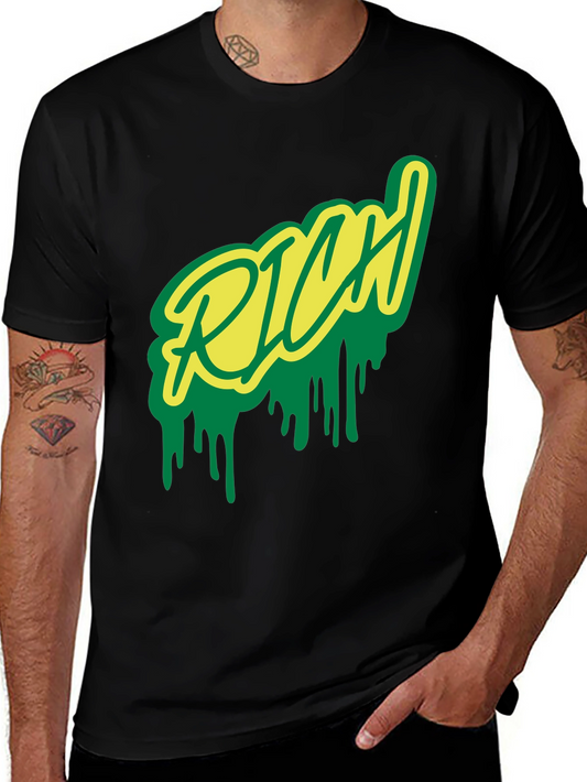 Rich Drip Tee - Bold Graphic T-Shirt