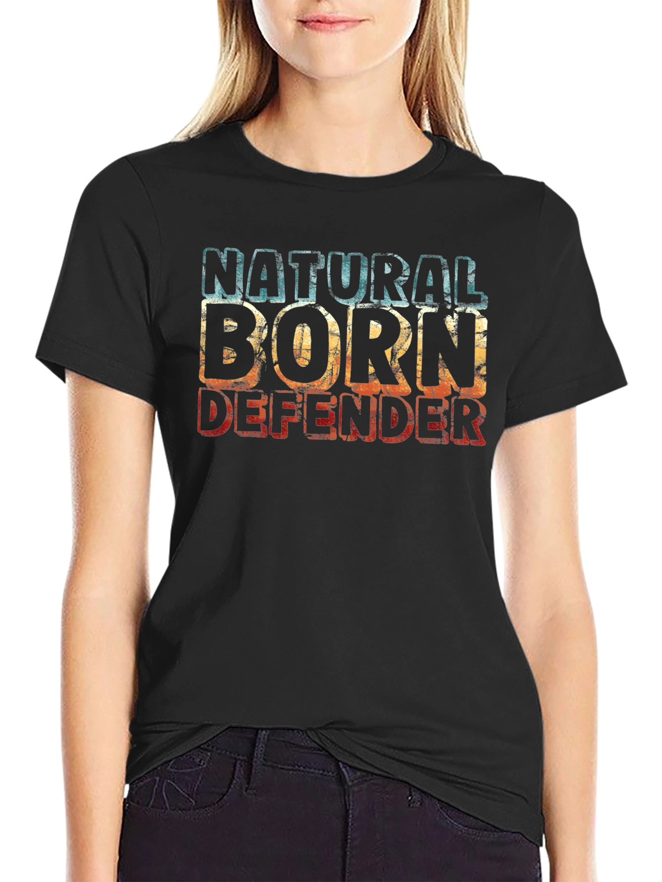 Natural Born Defender Graphic T-Shirt