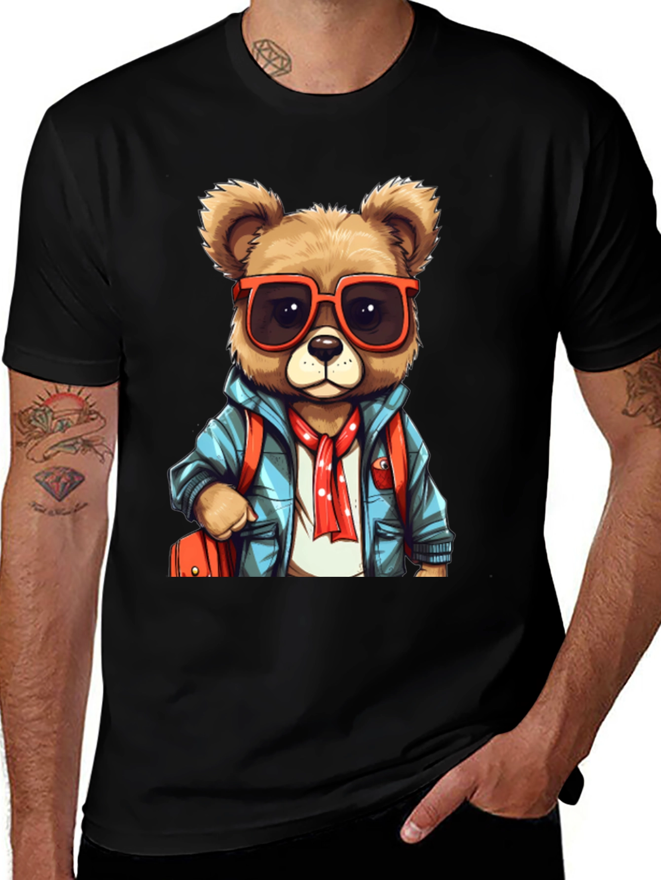 Bear with Sunglasses T-Shirt