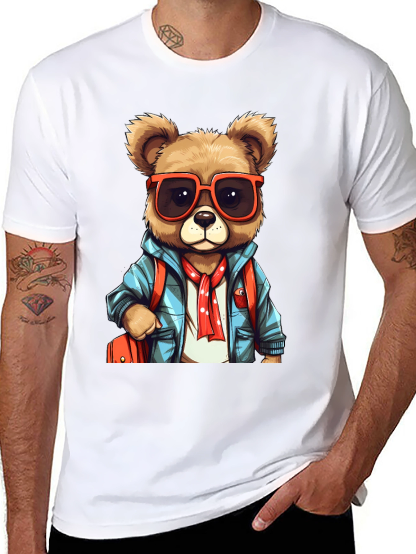 Bear with Sunglasses T-Shirt