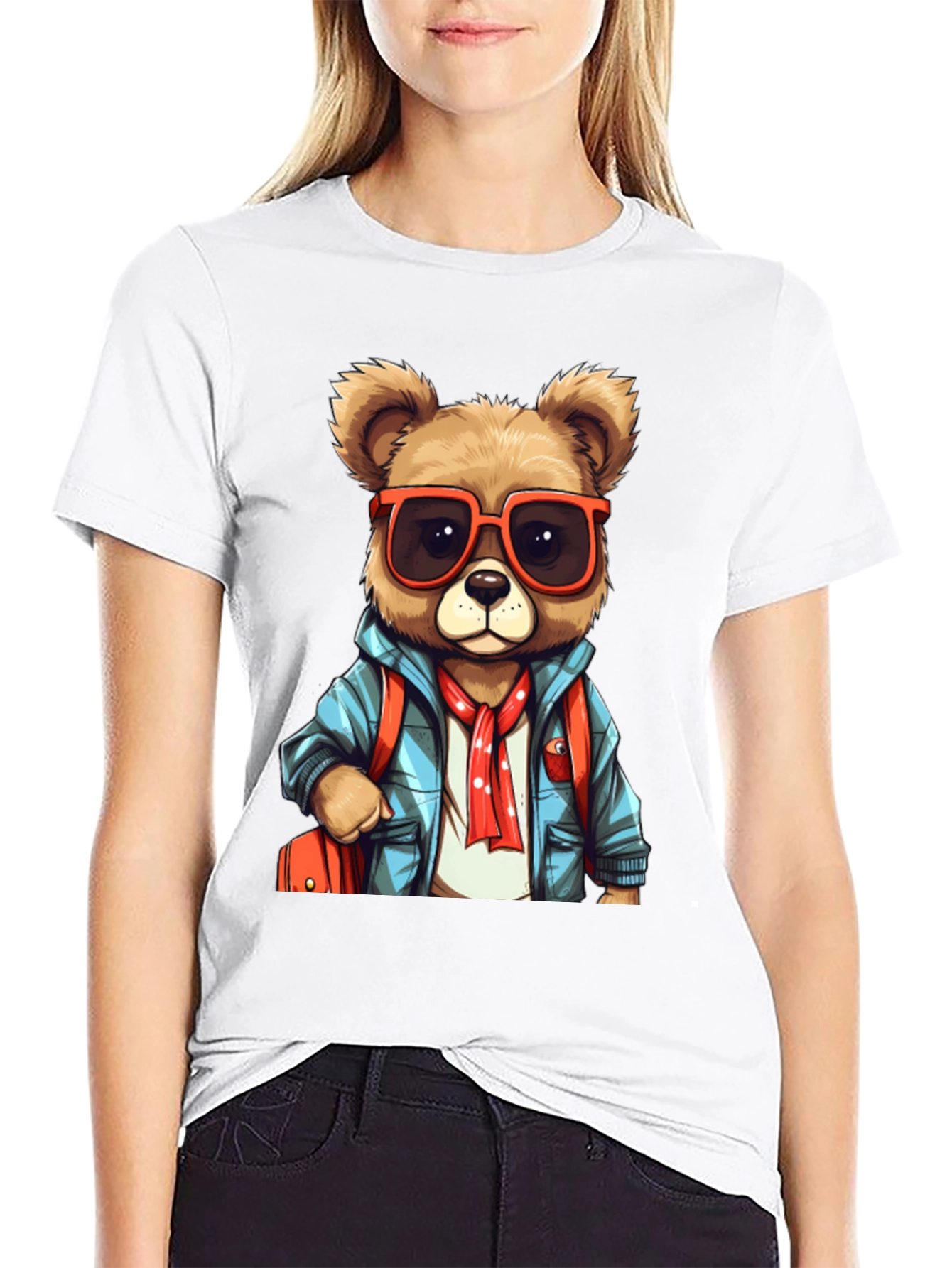 Bear with Sunglasses T-Shirt