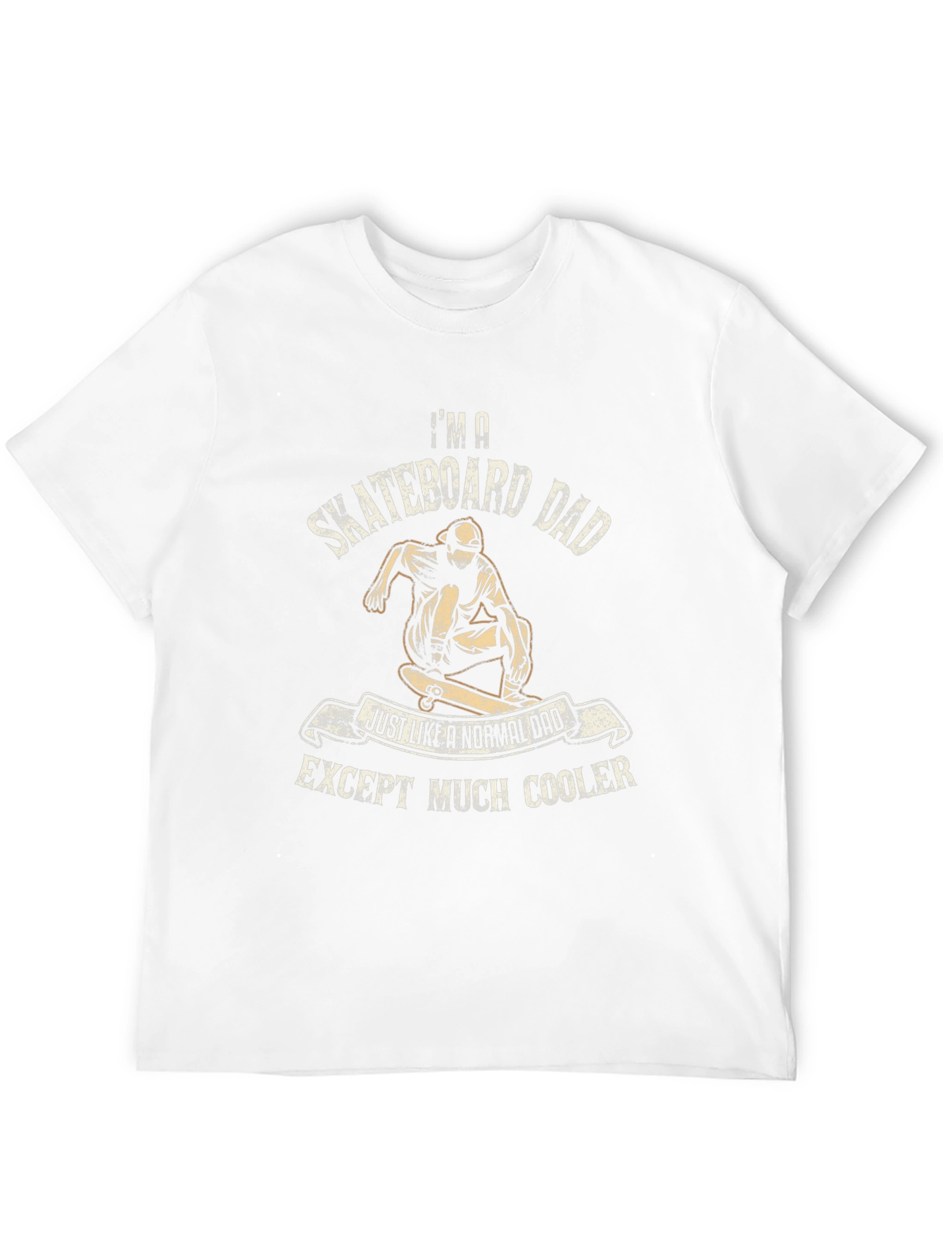 Skateboard Dad Graphic Tee - Cool Fathers Day Gift