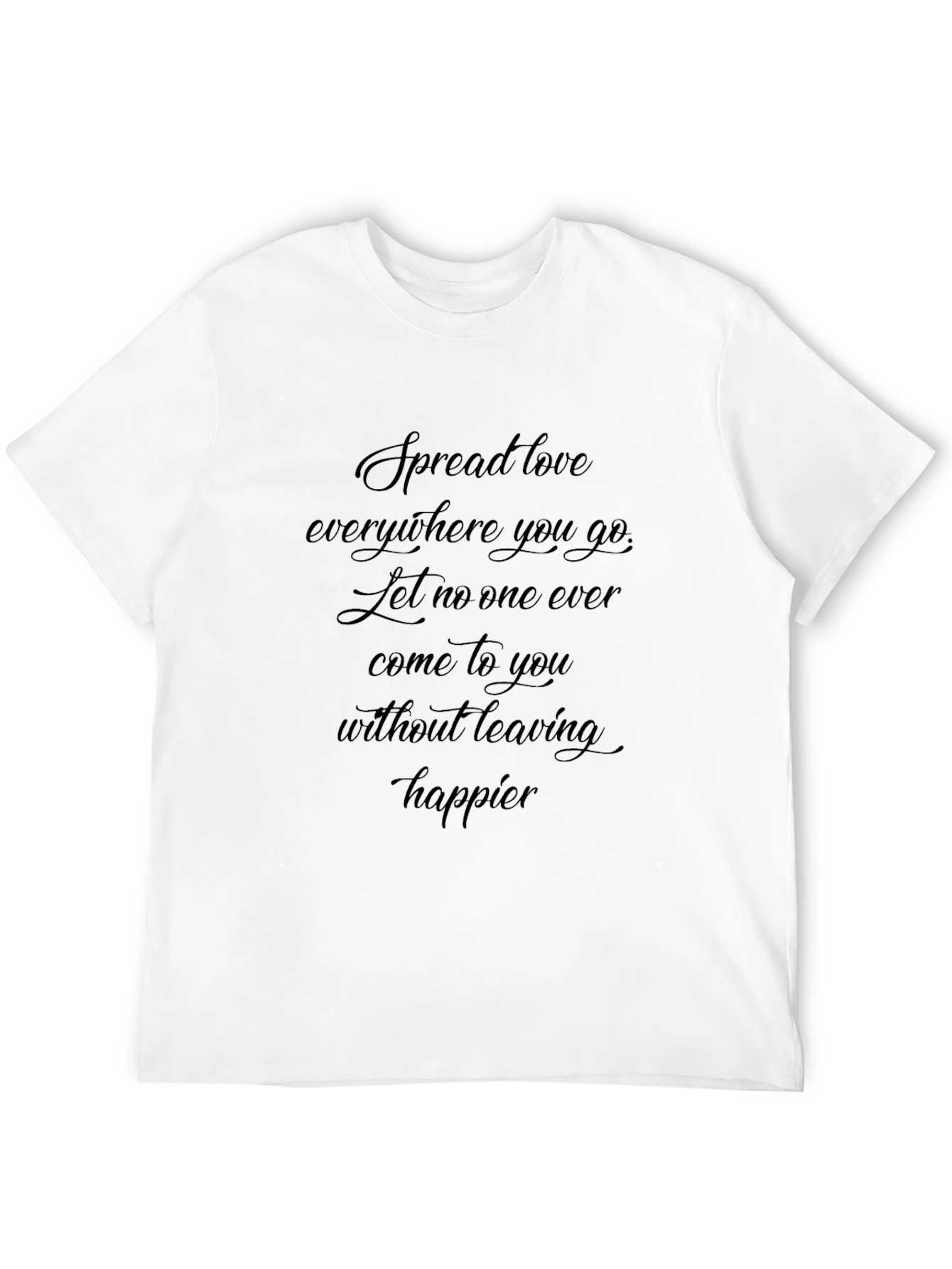 Spread Love Graphic Tee - Positive Vibes Only
