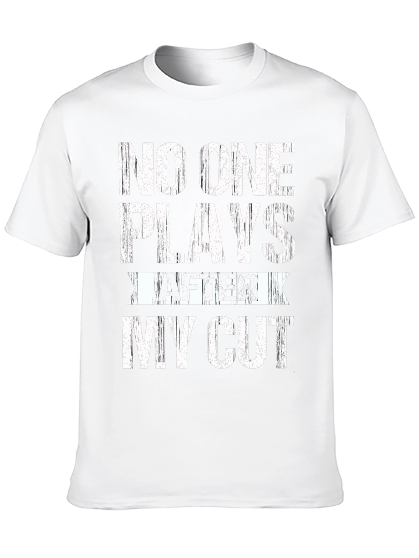 Golf T-Shirt: No One Plays After My Cut