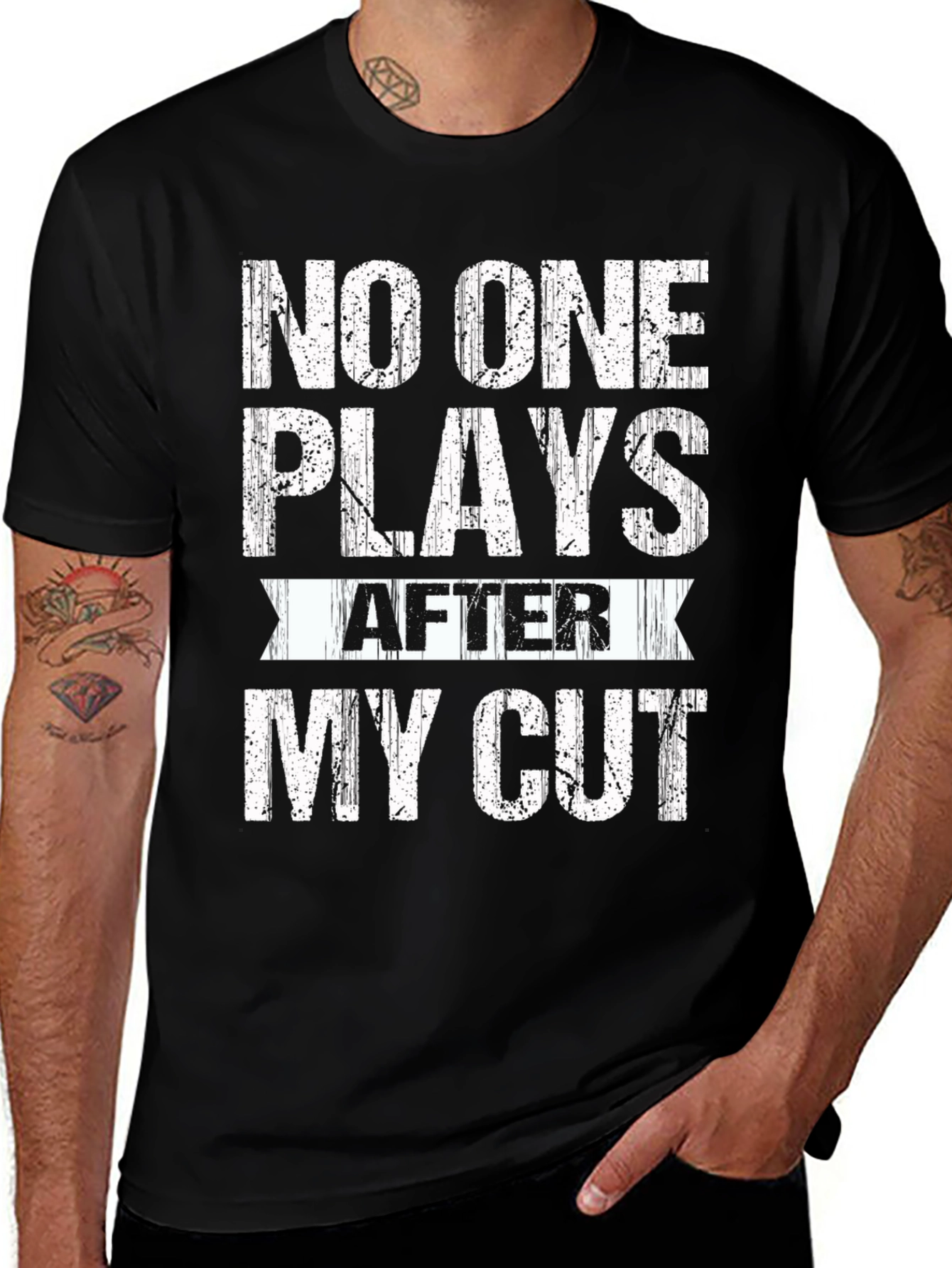 Golf T-Shirt: No One Plays After My Cut