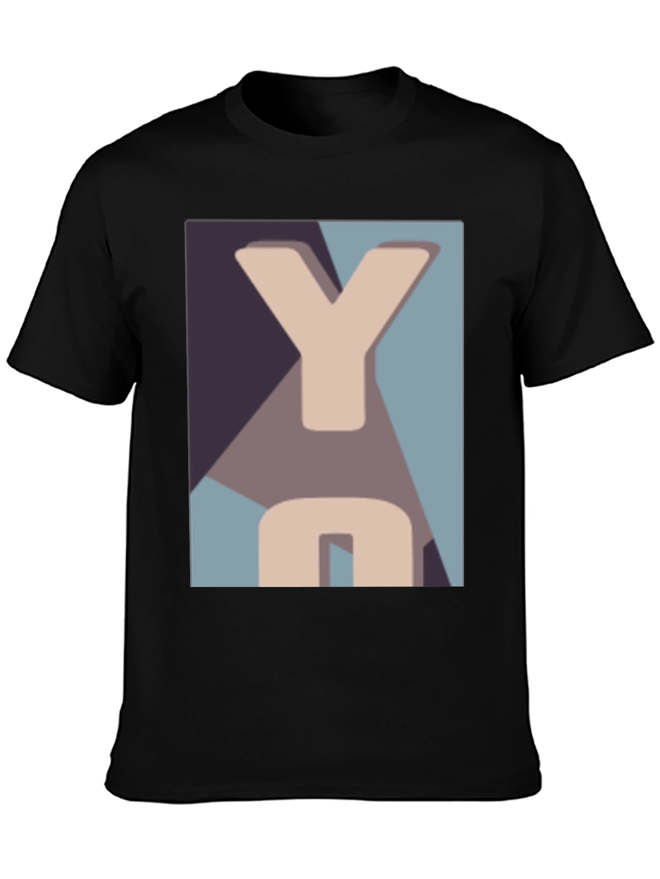 Abstract YO Graphic Tee