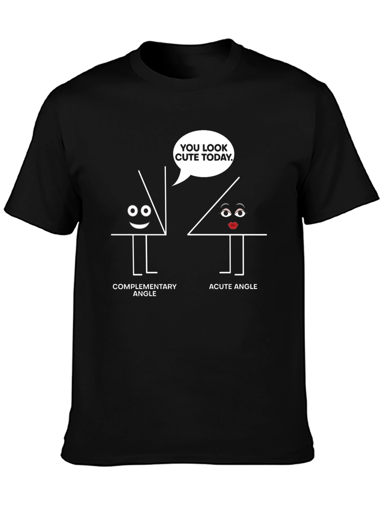 Cute Angle T-Shirt - Funny Math Humor Tee