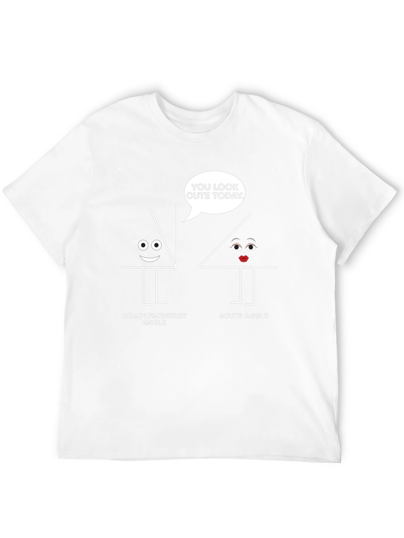 Cute Angle T-Shirt - Funny Math Humor Tee