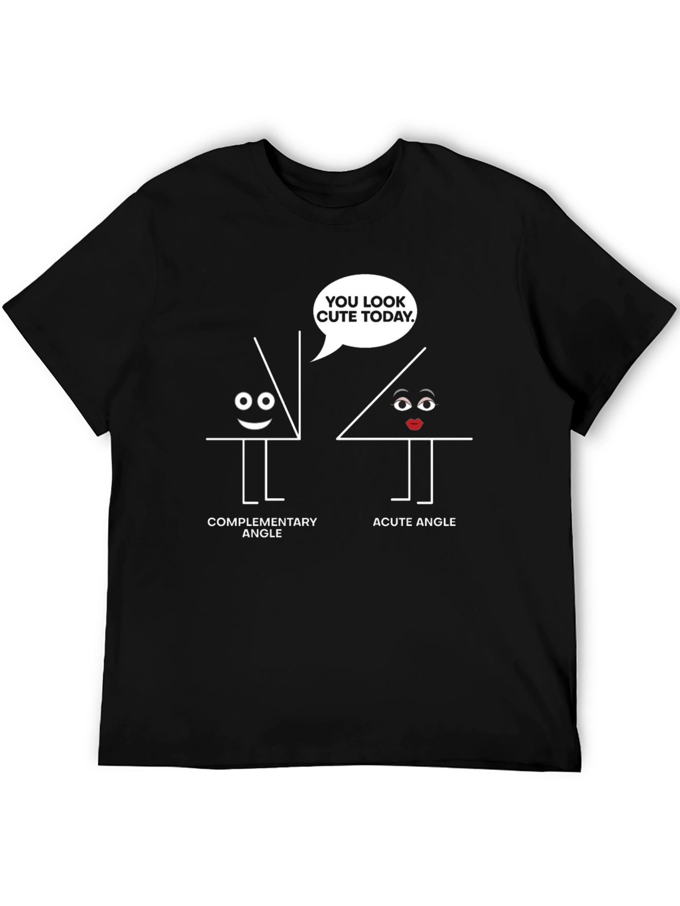 Cute Angle T-Shirt - Funny Math Humor Tee