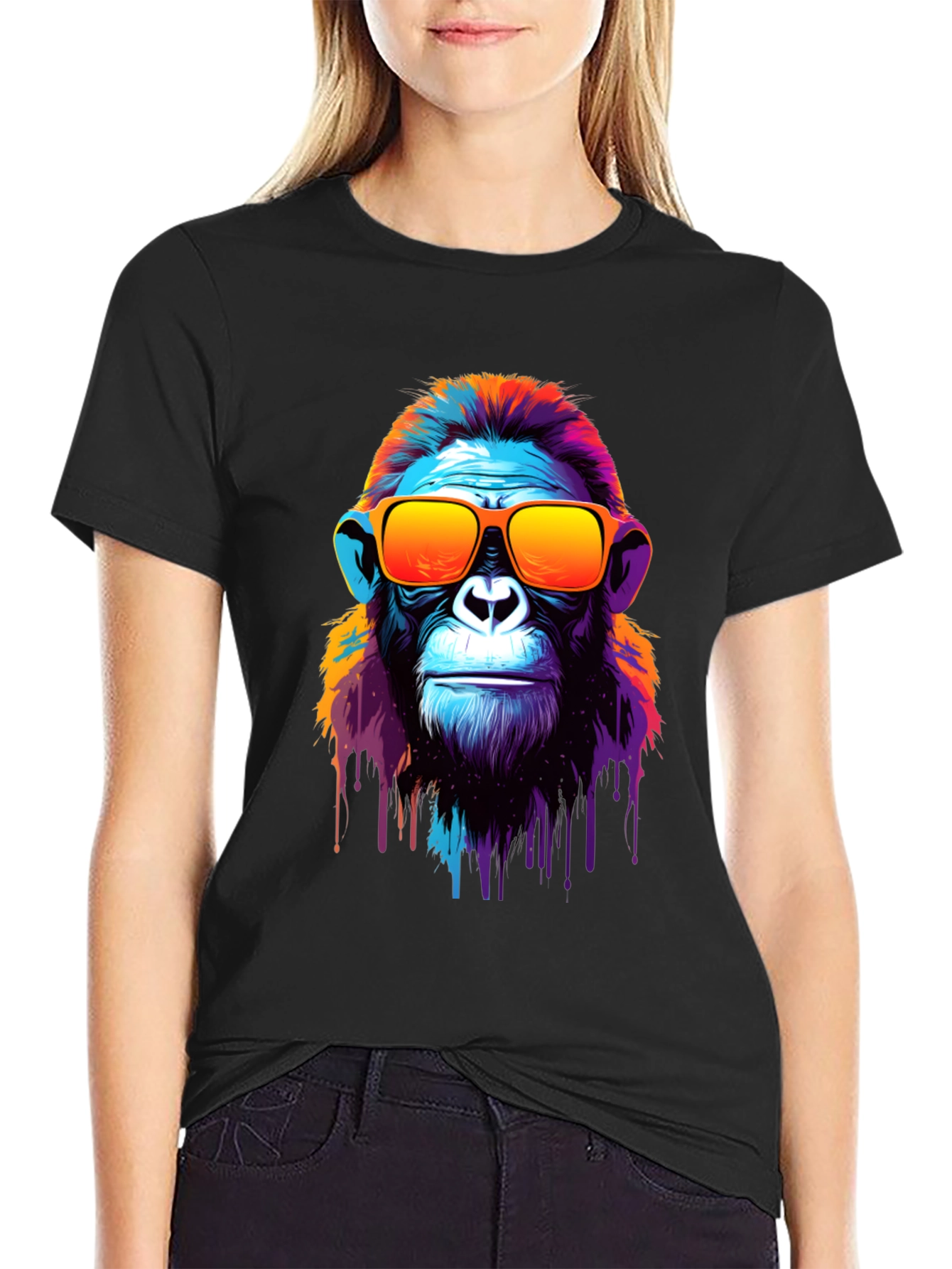 Cool Monkey Graphic Tee