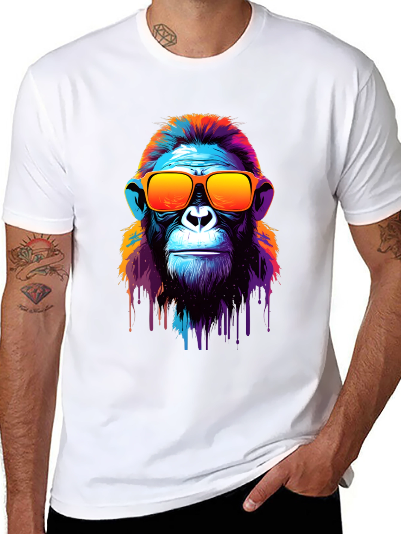 Cool Monkey Graphic Tee